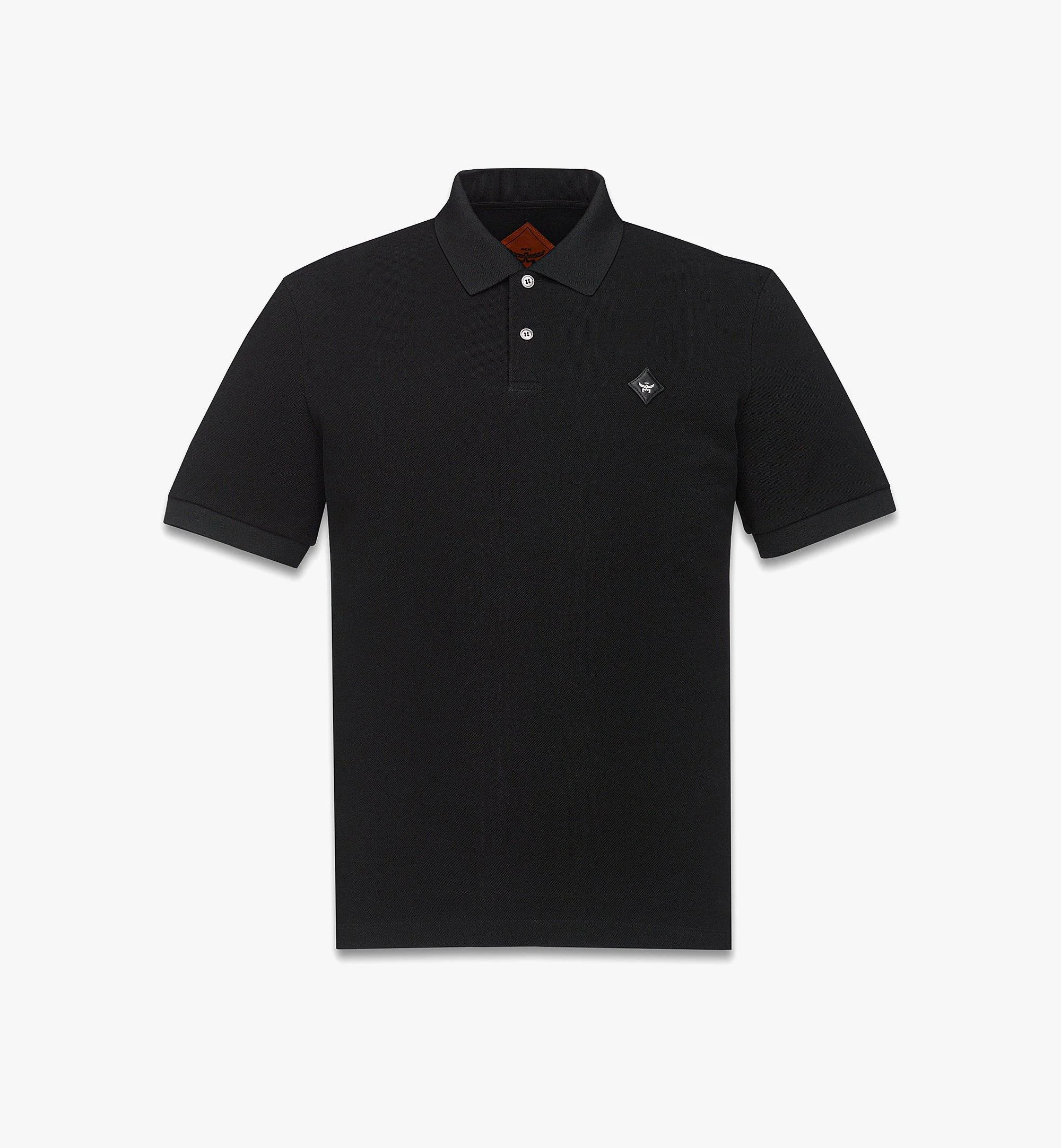 Diamond Patch Piqué Polo - 1