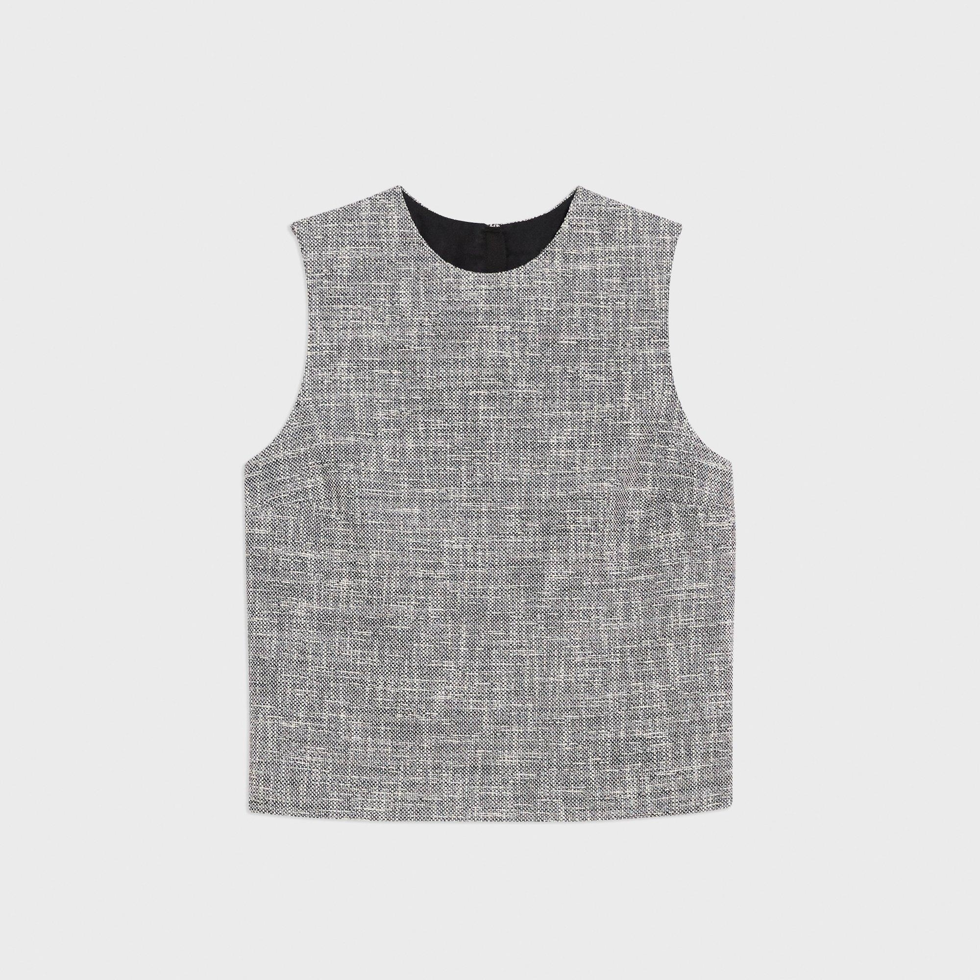 Shell Top in Canvas Tweed - 1