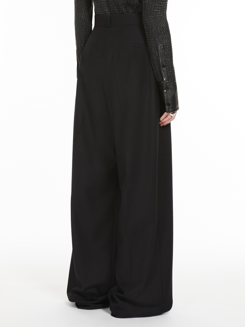 KIENS12 Oversized stretch wool trousers 4