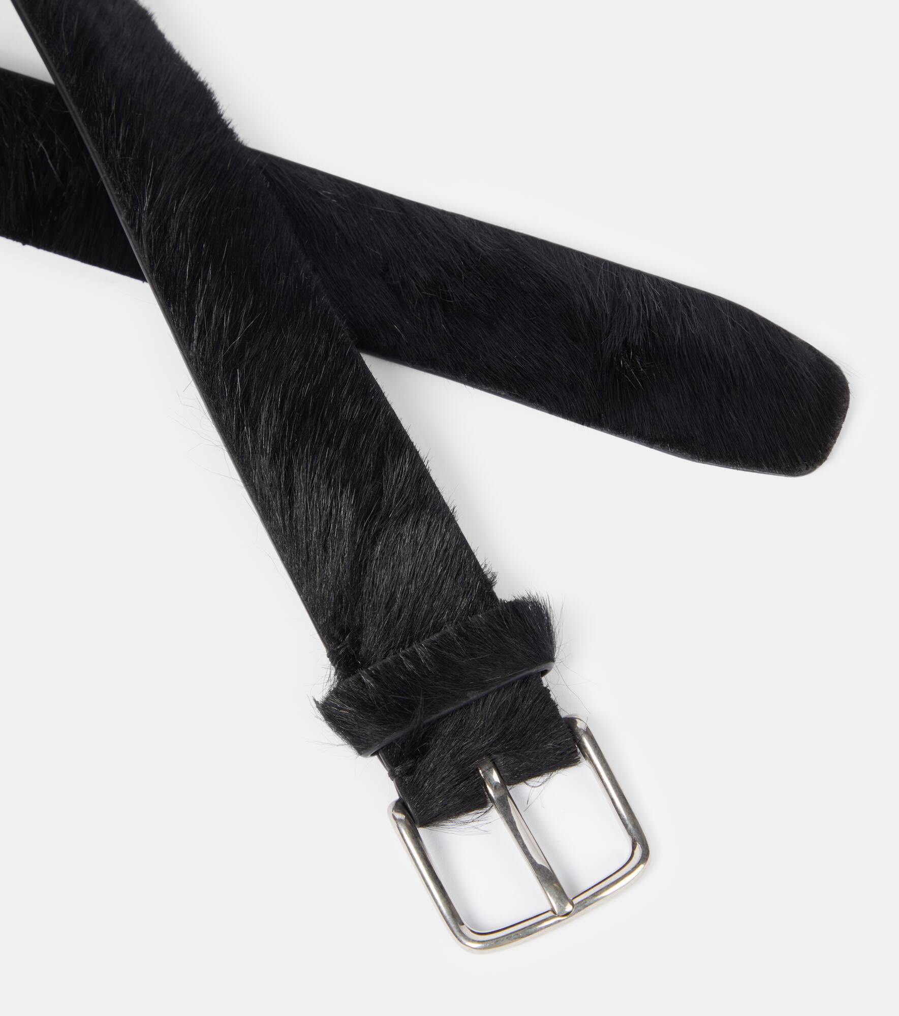 Calf hair belt - 3