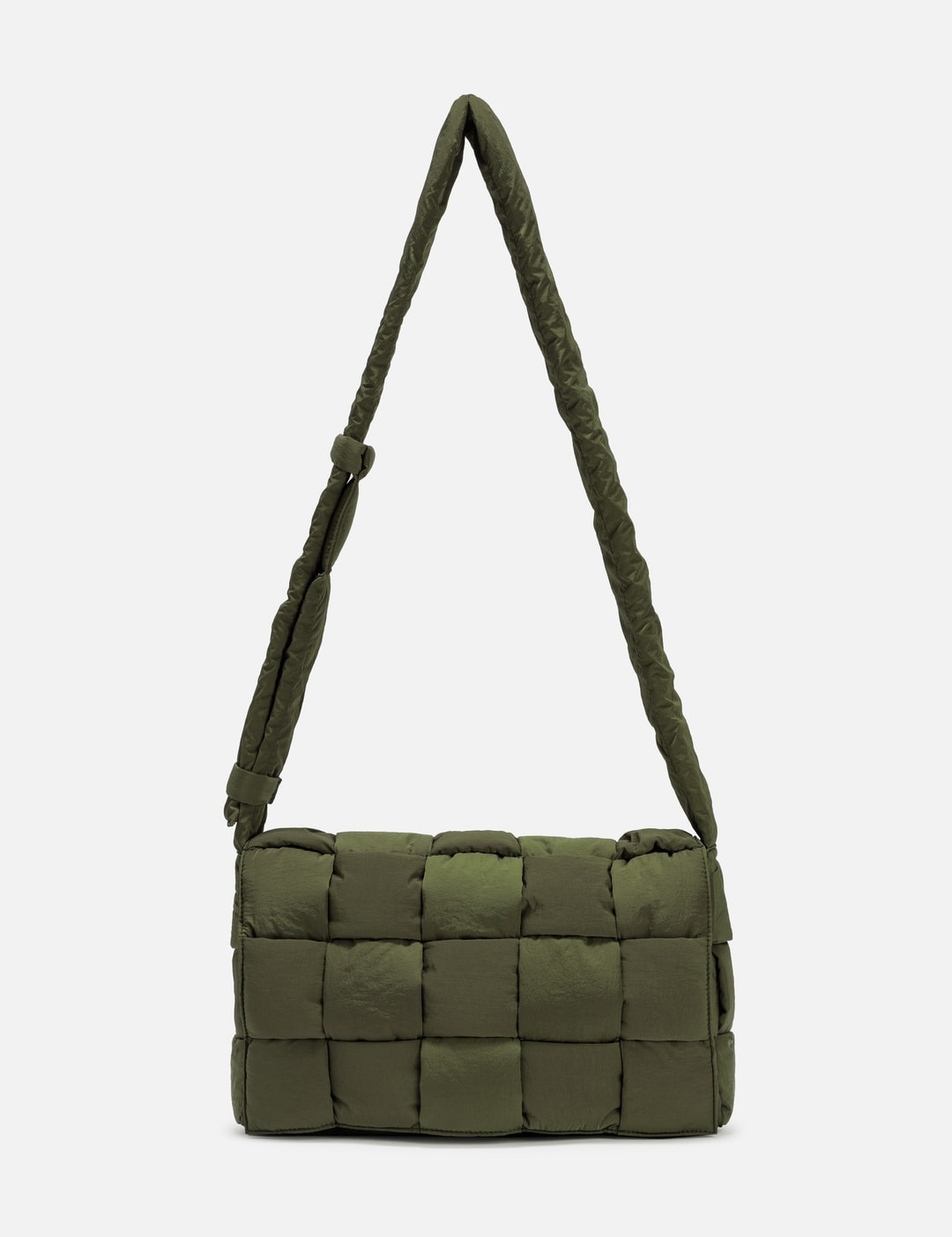 バッグ Bottega Veneta Maxi Padded Tech Cassette Padded Tech Cassette Maxi crossbody bag in black - Bottega