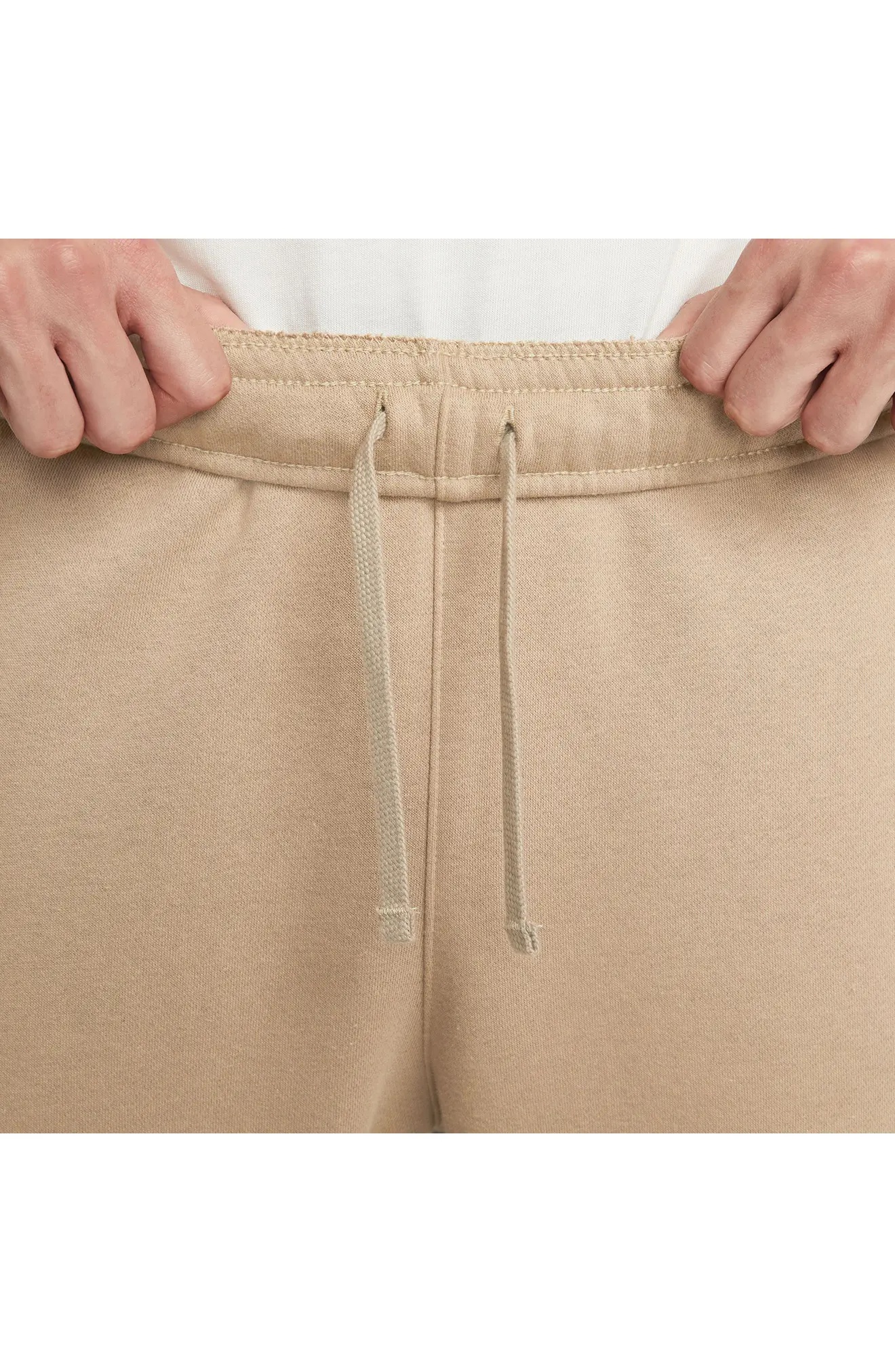 Sportswear Club Pocket Fleece Joggers in Khaki/Khaki/White - 3