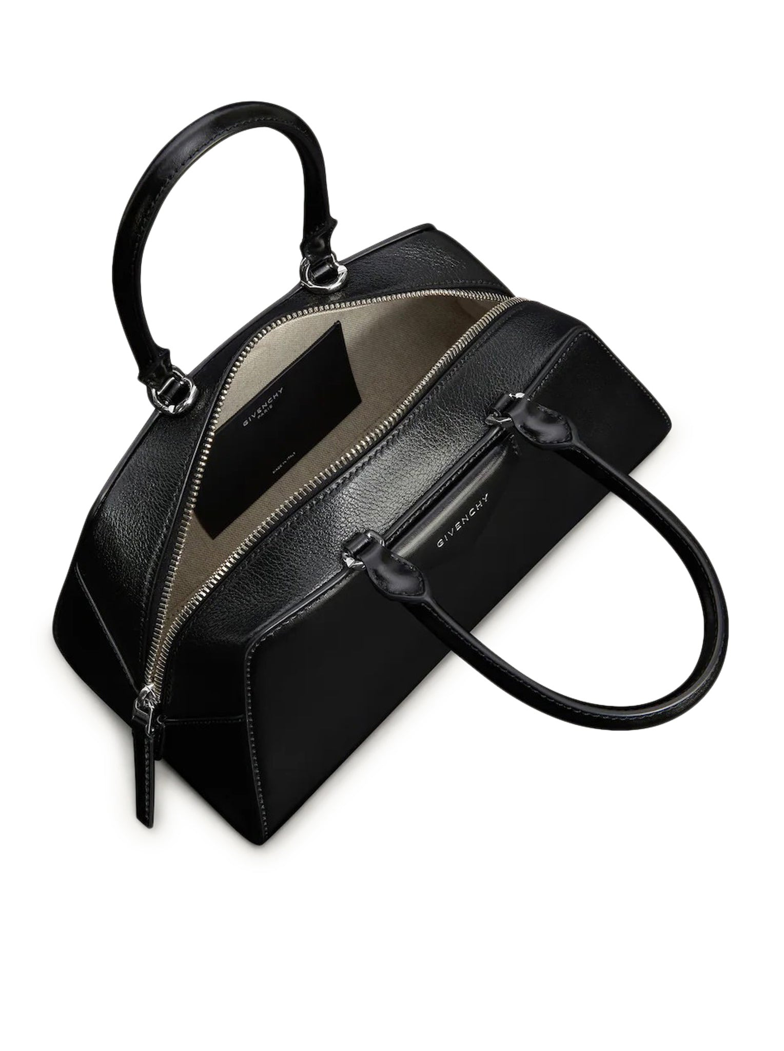 ANTIGONA EAST-WEST SMALL LEATHER BOX BAG - 5