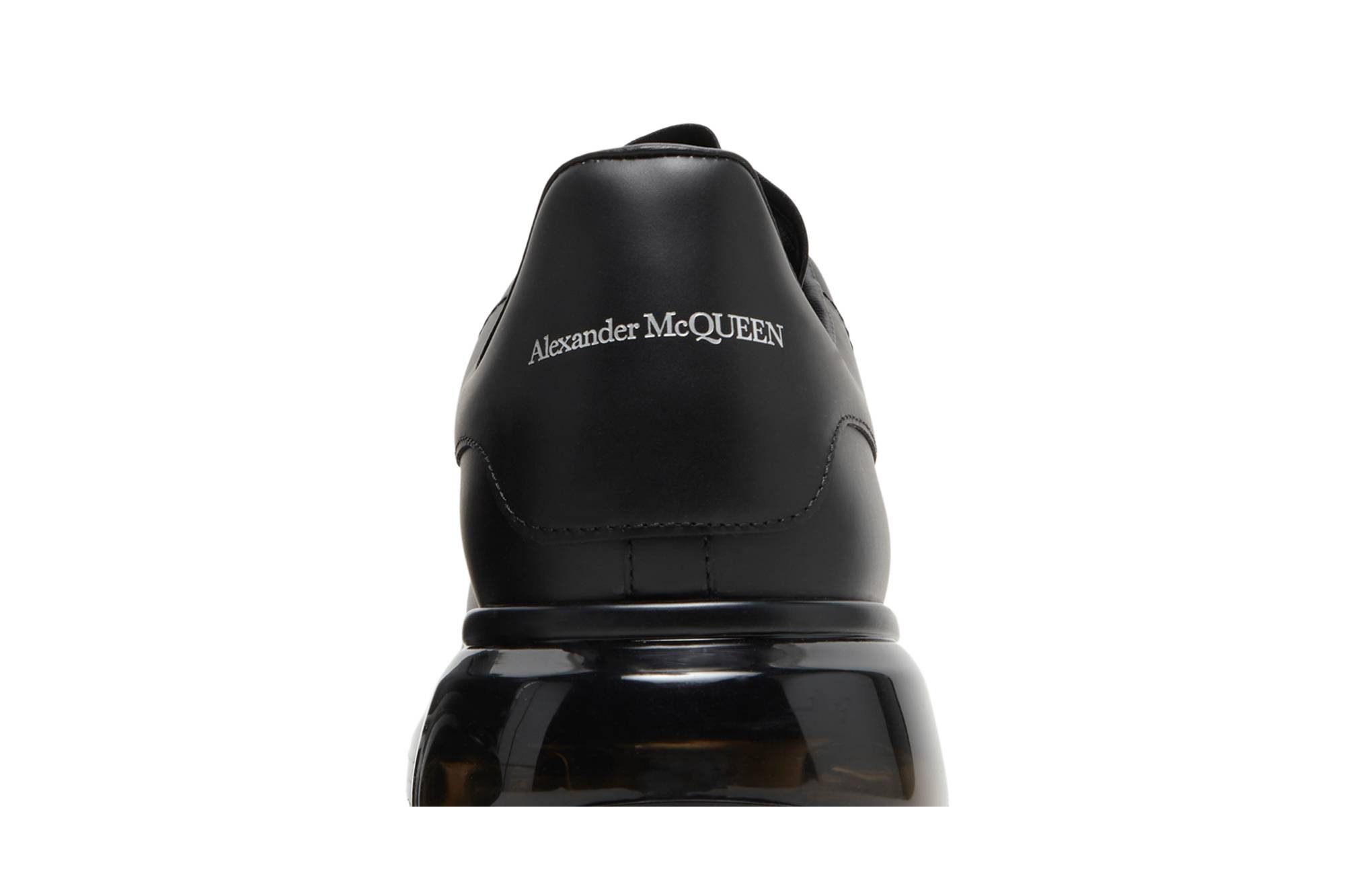 Alexander McQueen Oversized Sneaker 'Clear Sole - Black' - 7