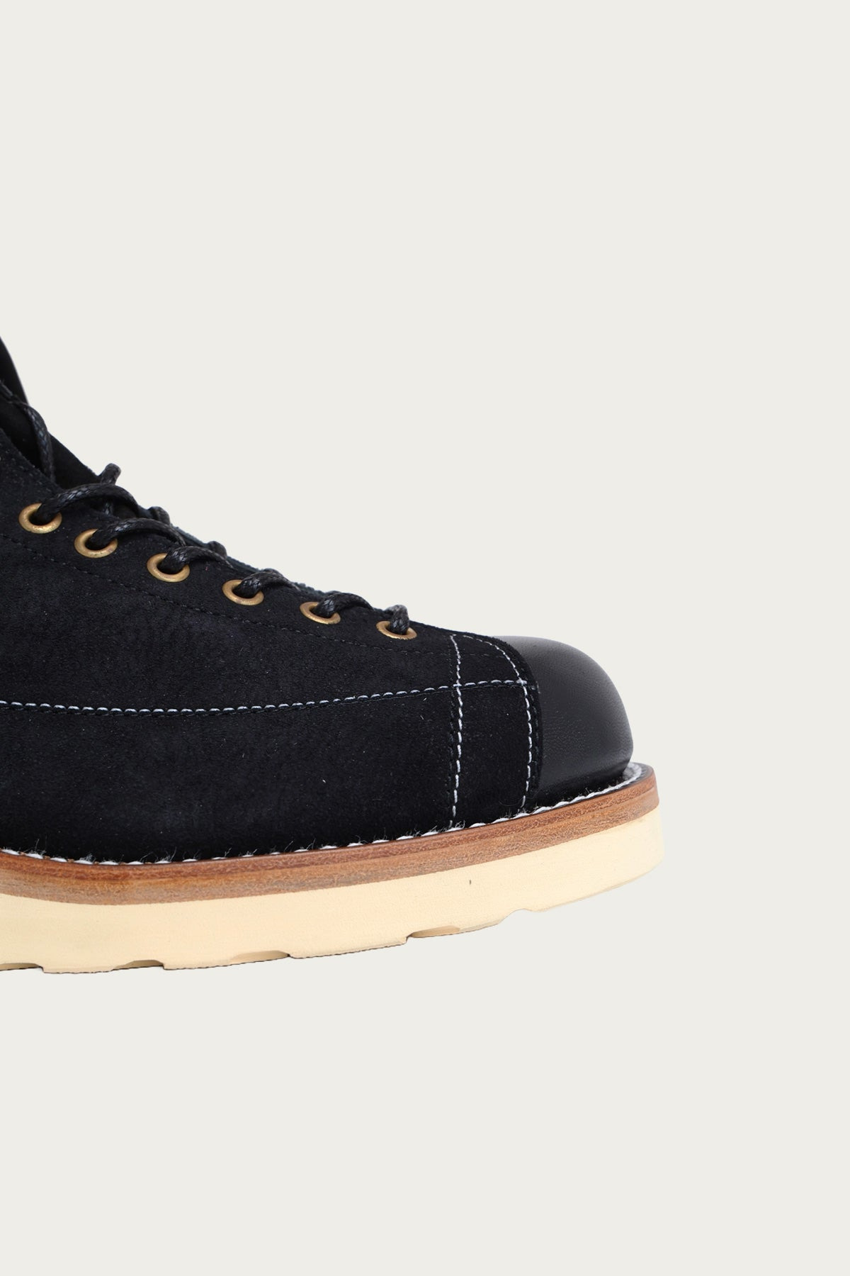 Ten Mile Work Boots / Rough Out Leather - Black - 5