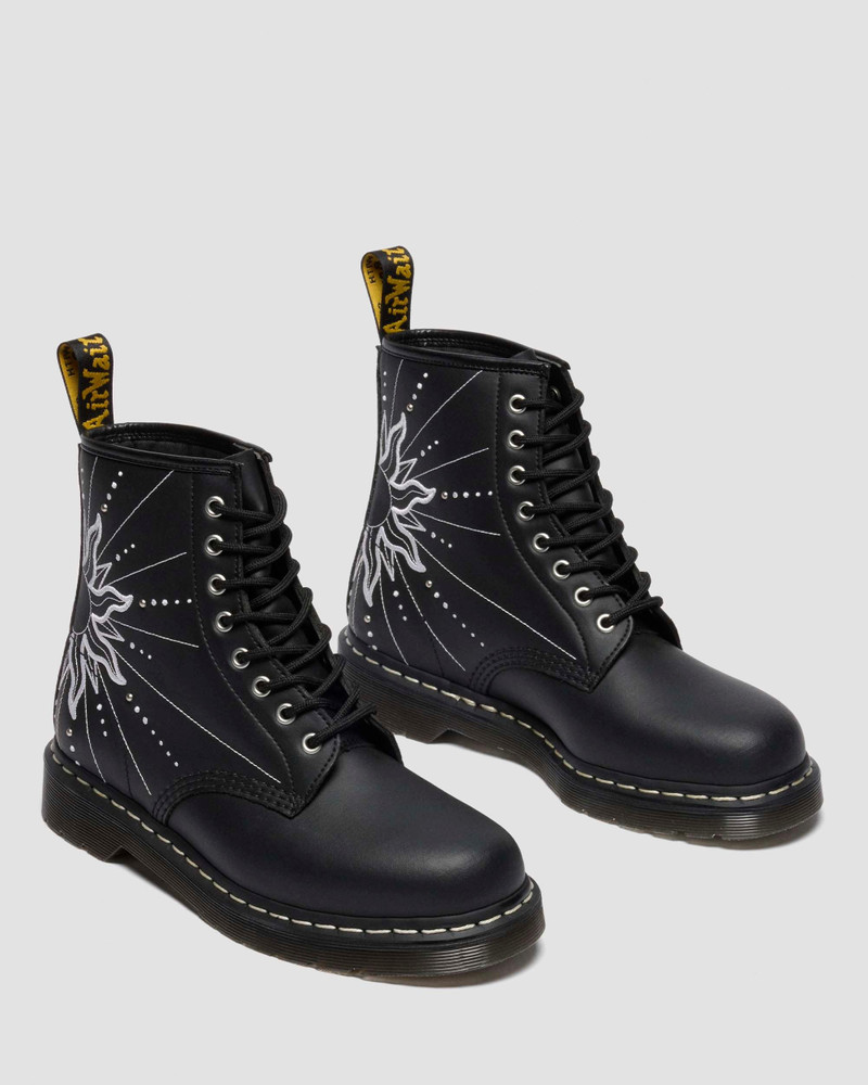 1460 SOLAR FLARE Reclaimed Leather Lace Up Boots 5