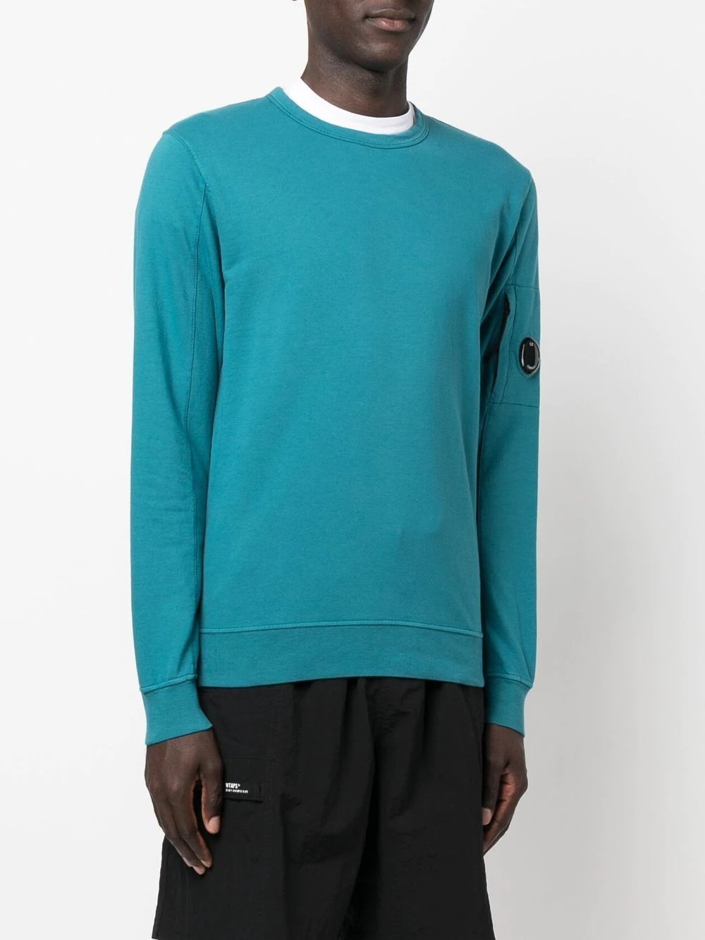 crew neck cotton sweater - 3