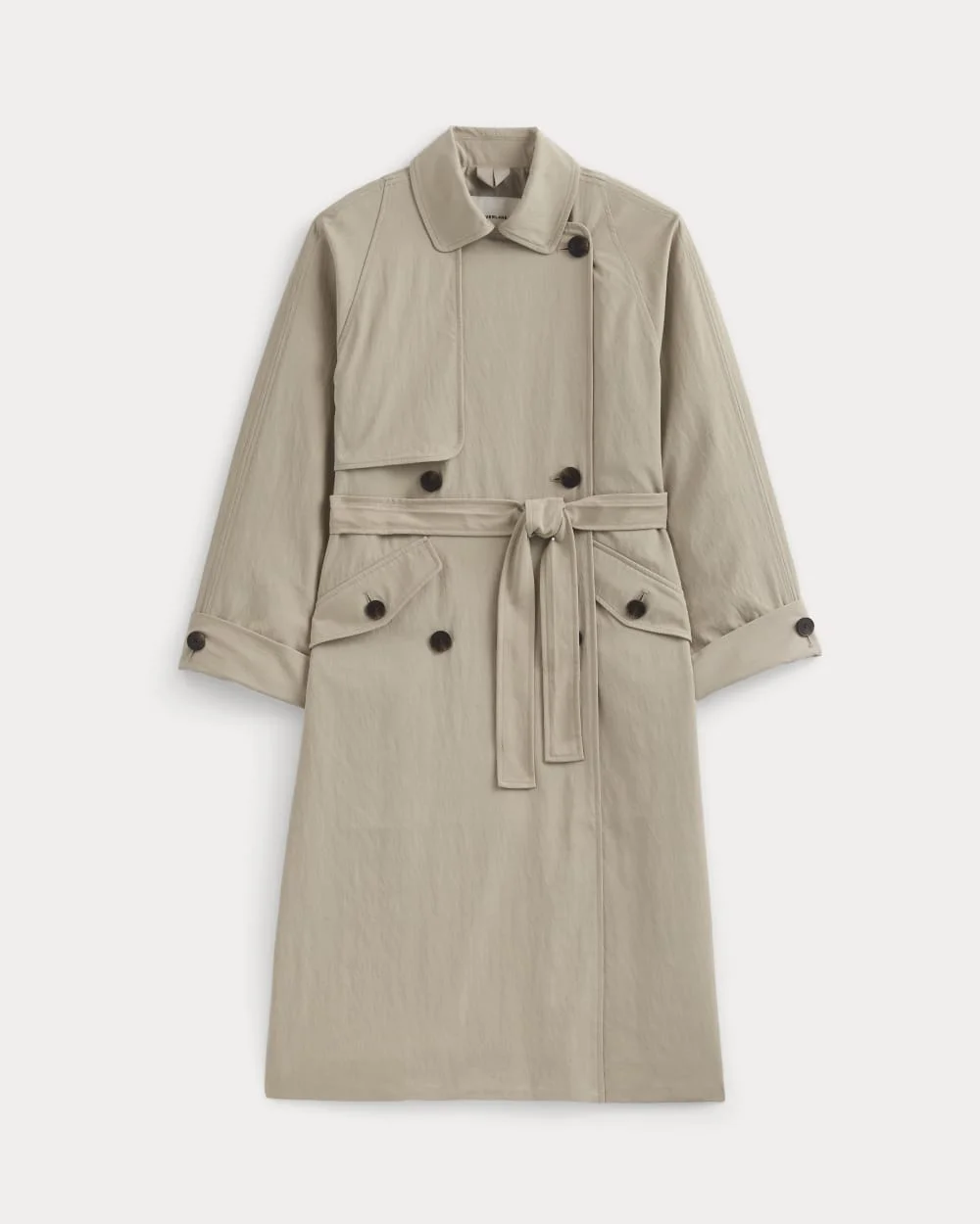 DRAPEY TWILL TRENCH - 1