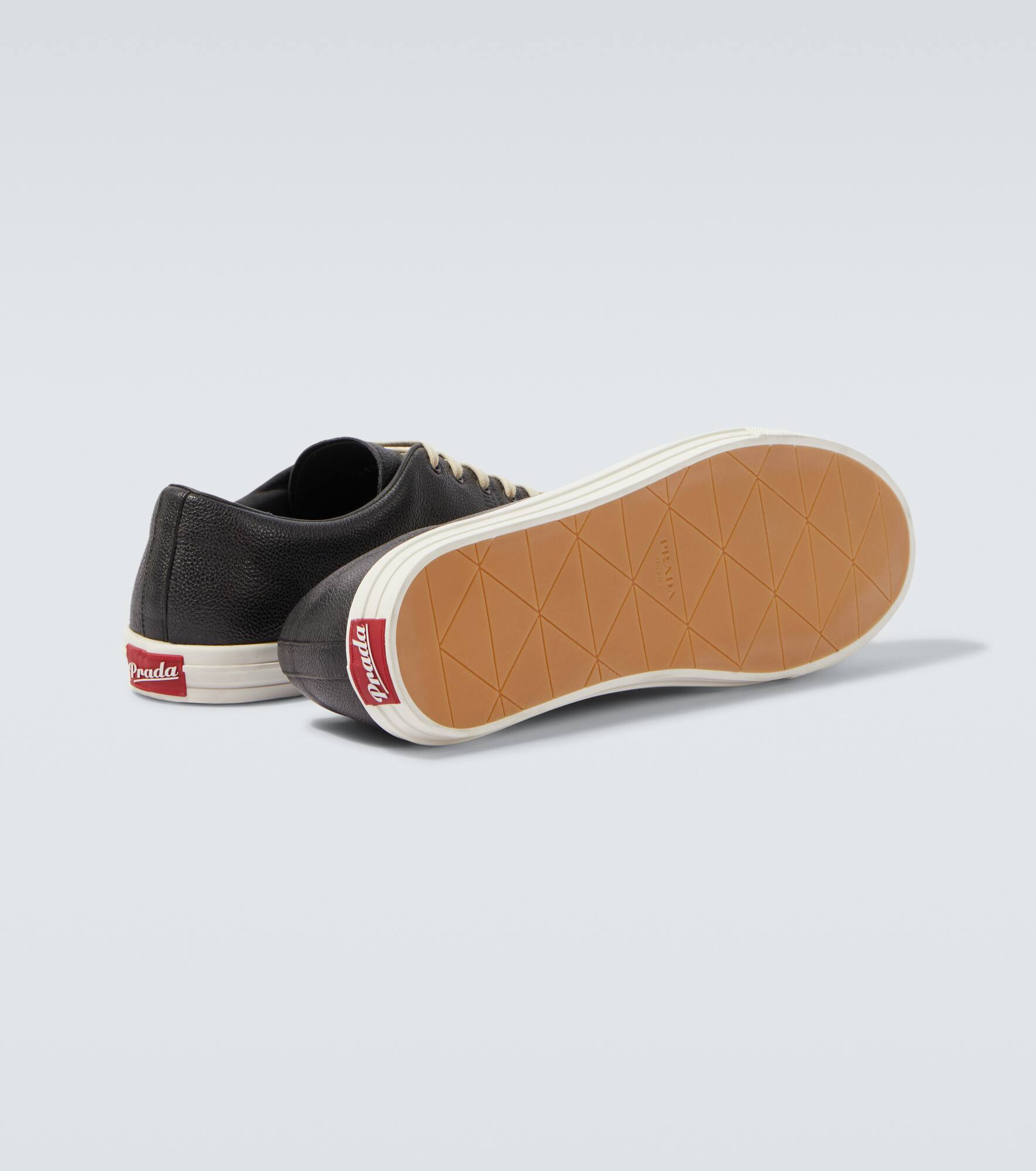 Leather sneakers - 7