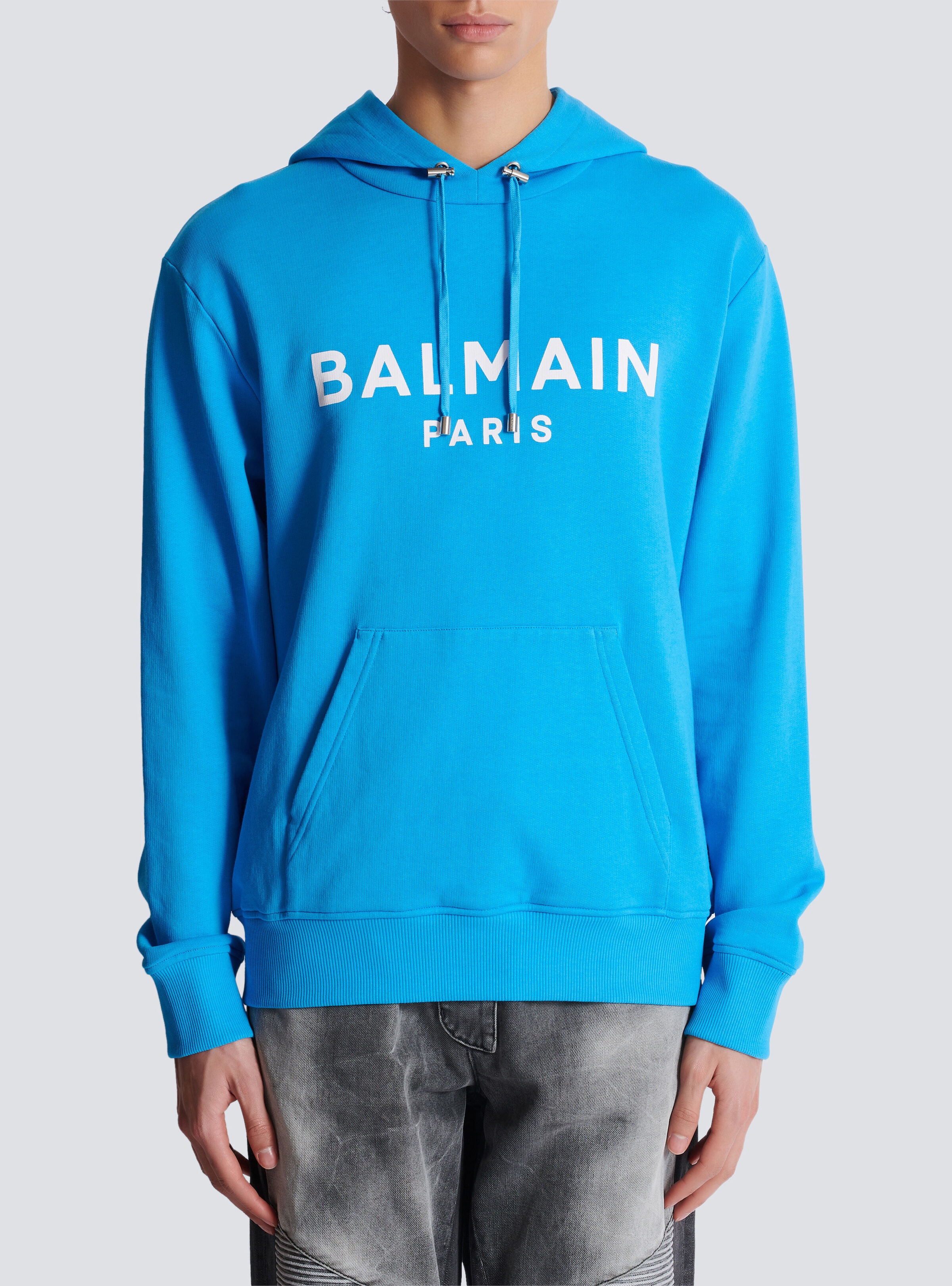 Printed Balmain Paris hoodie - 5