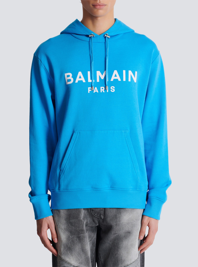 Printed Balmain Paris hoodie 5