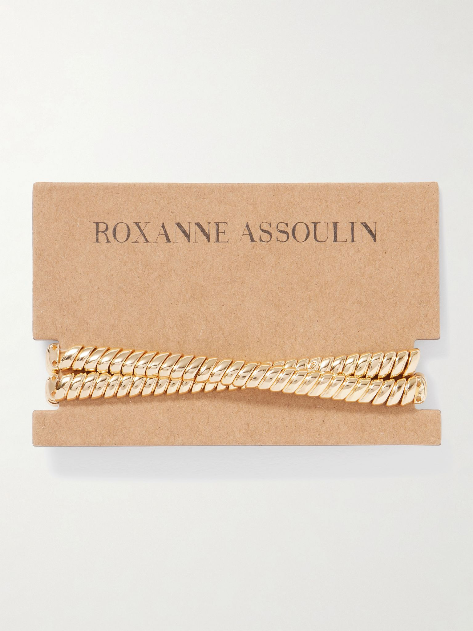 The Double Cobra gold-tone bracelet Gold - 5