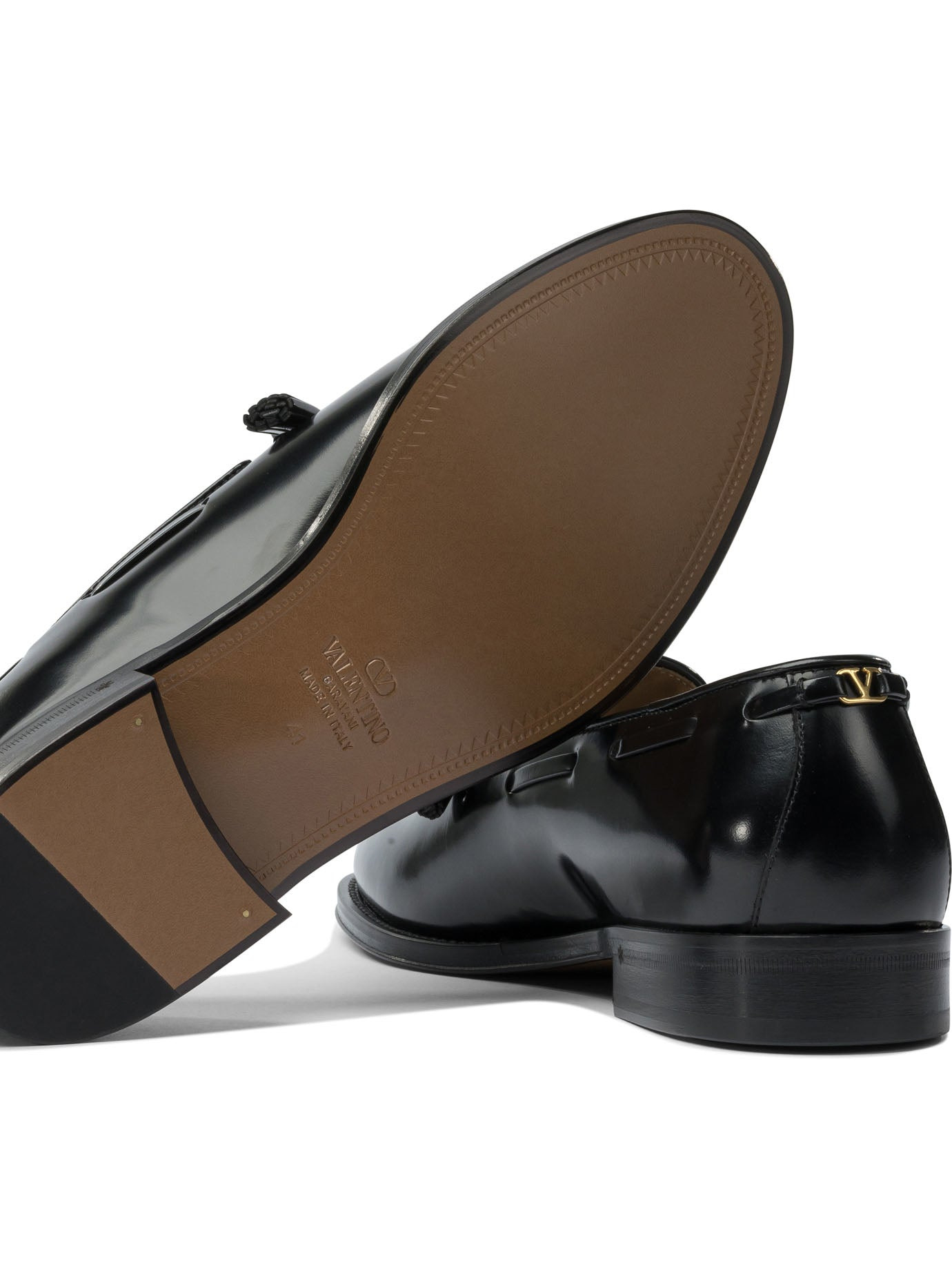 Valentino Garavani Men "Bowshire" Loafers - 5