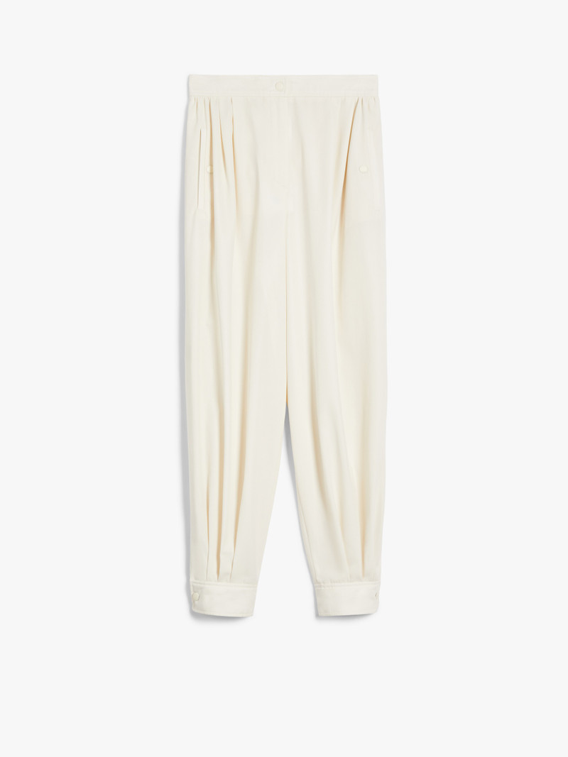 COCCOLE Flowing cotton trousers - 1