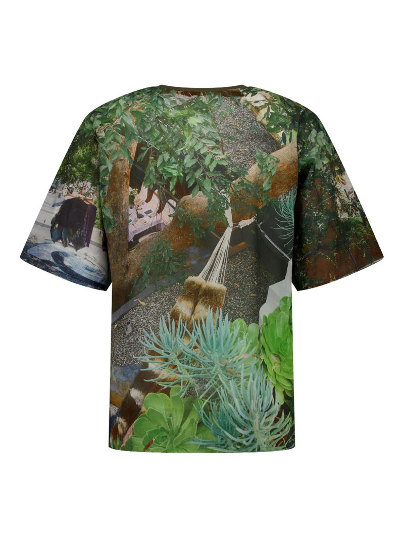 BLESS holiday jungle print T-shirt outlook
