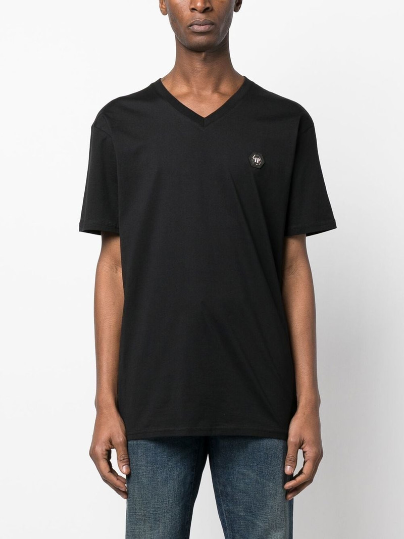 gothic logo-print T-shirt 3