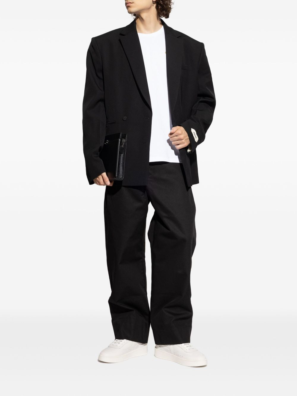 straight-leg trousers - 2