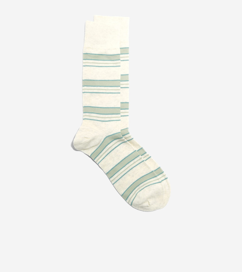 COLE HAAN Men's Stripe Dress Crew Socks outlook