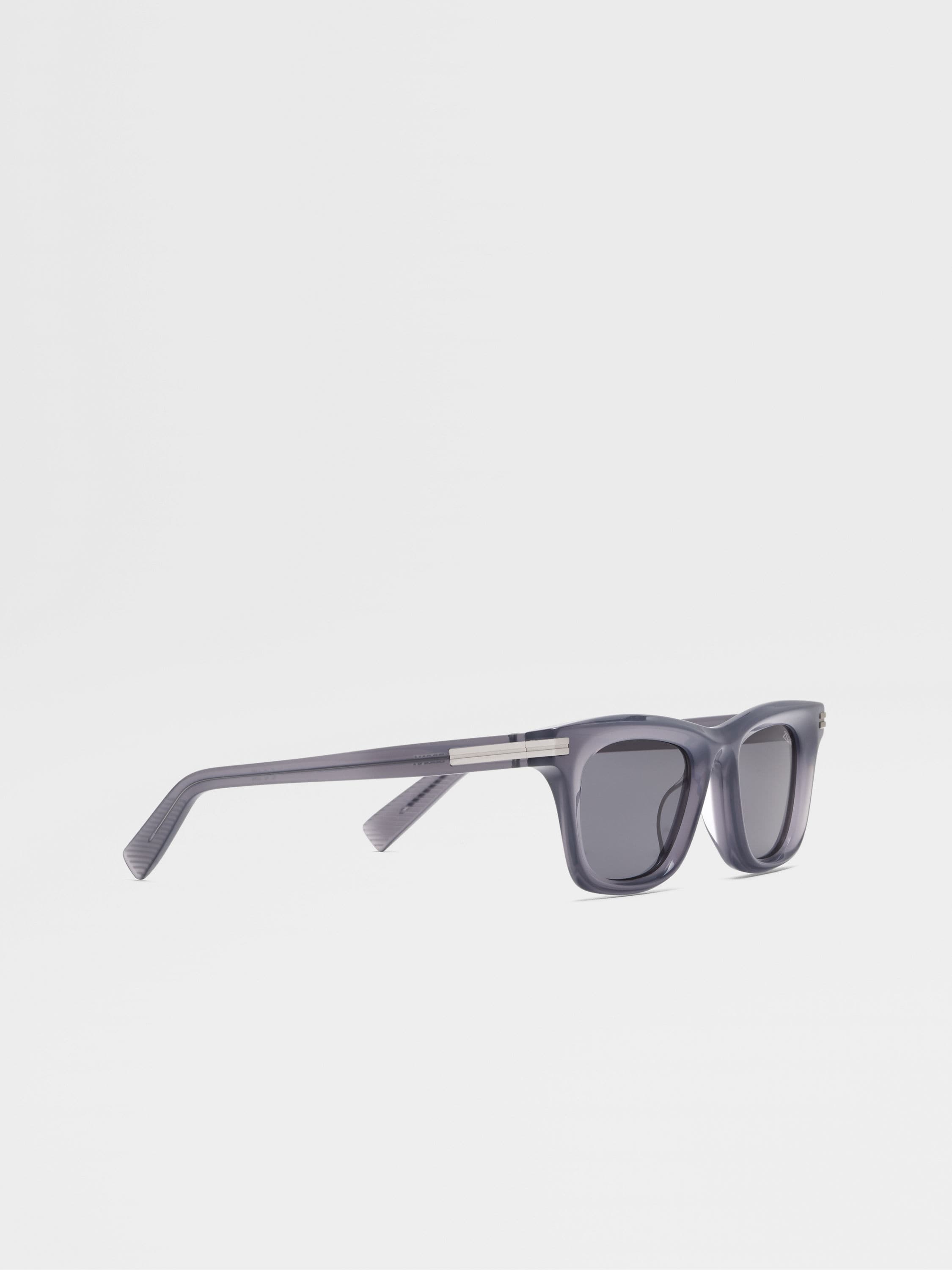 GREY ACETATE SUNGLASSES - 3