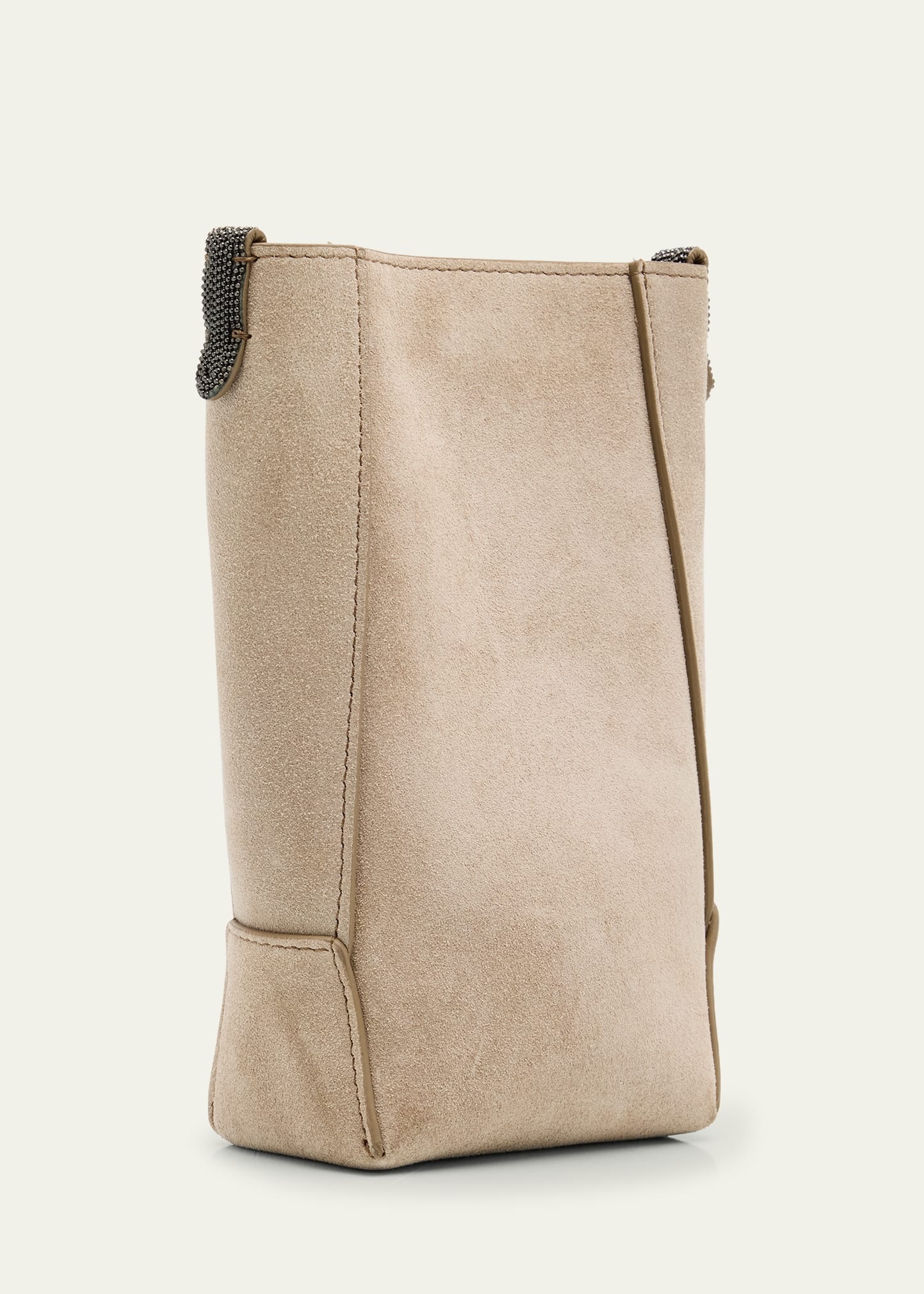 Suede Phone Crossbody Bag - 3