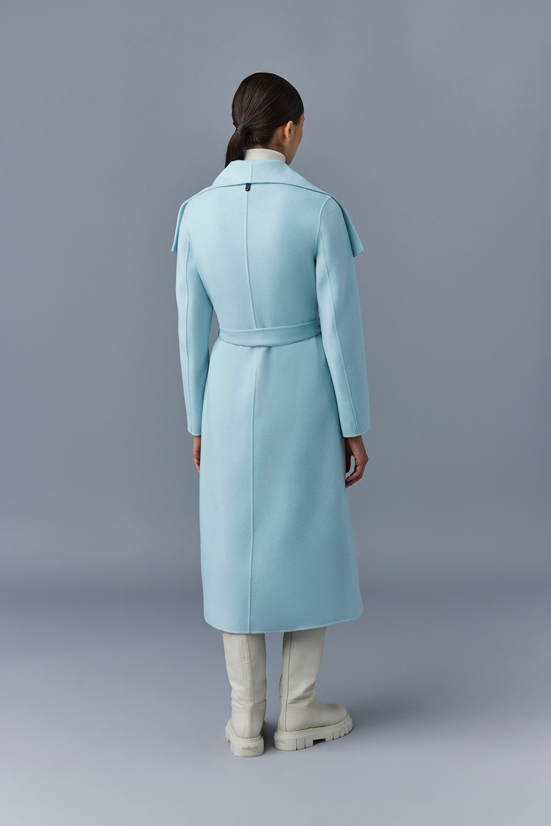 MAI-CN Double-face wool wrap coat 4