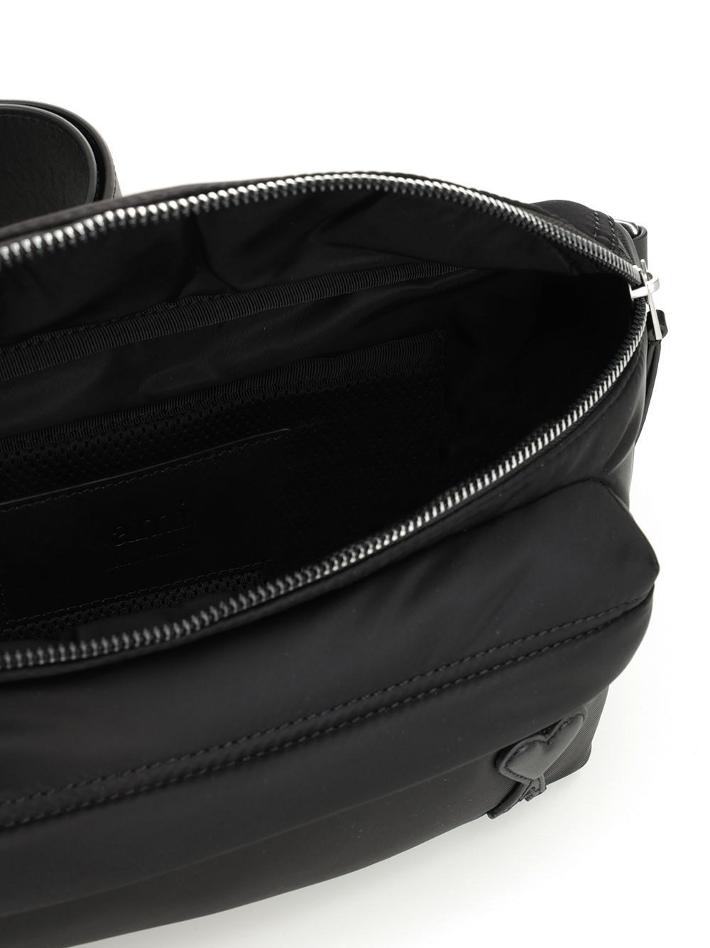 -Ll708 Nylon Belt Bags Black - 4