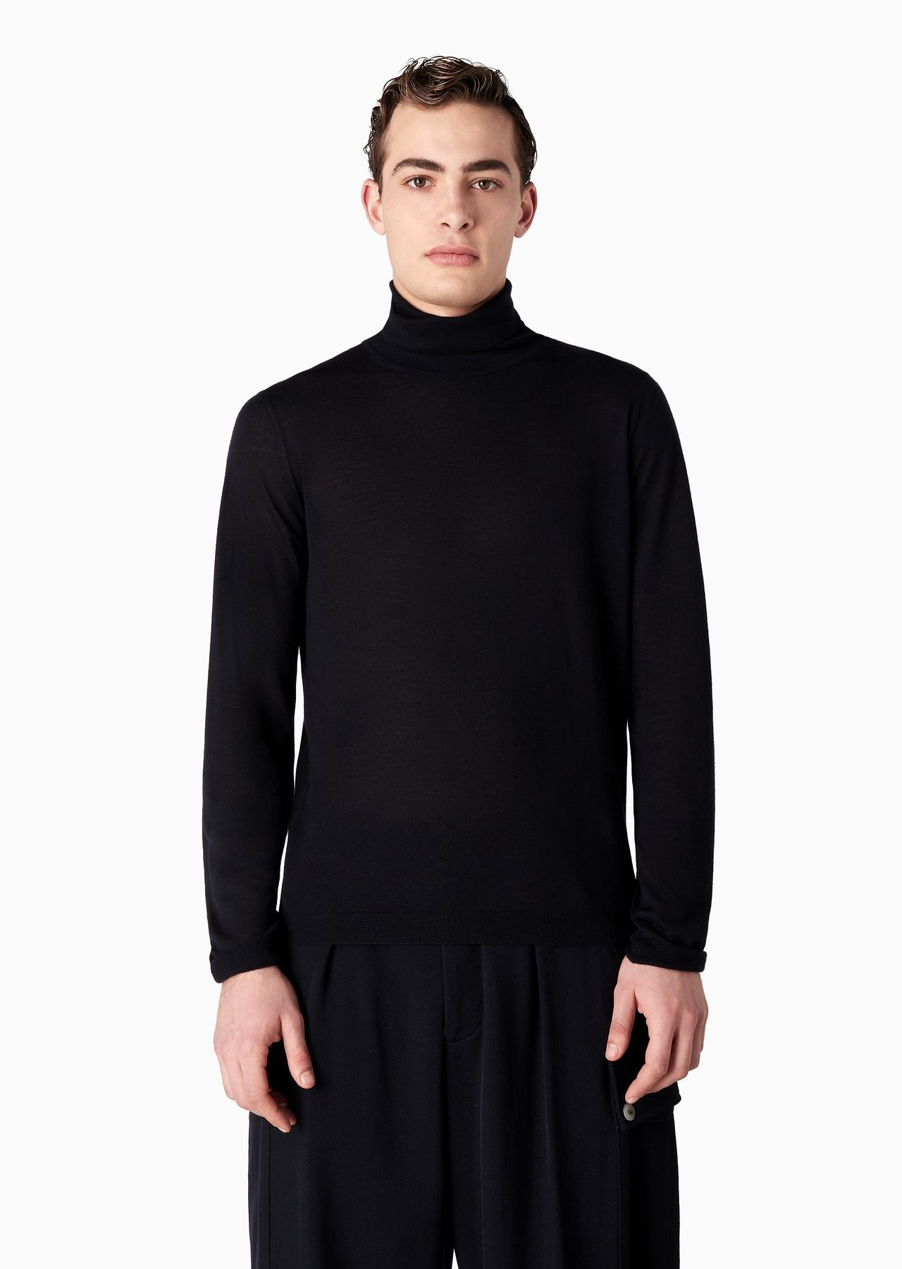 Cashmere mock-neck jumper - 2