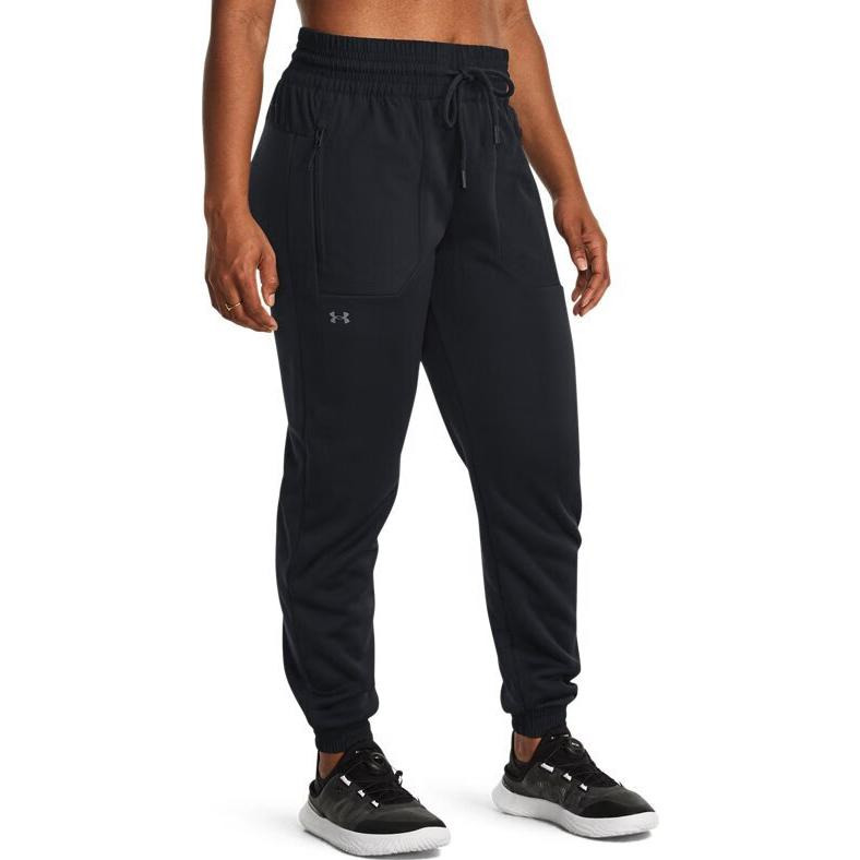 (WMNS) Under Armour Splendid Sweatpants 'Black' 1382286-001 - 3