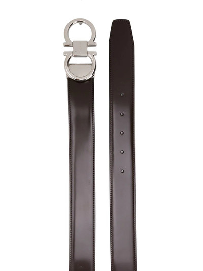 Salvatore Ferragamo Gancini leather belt outlook