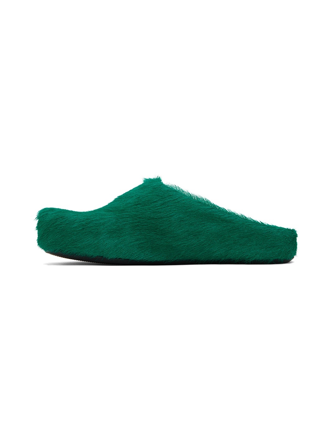 Green Fussbett Sabot Slip-On Loafers - 3