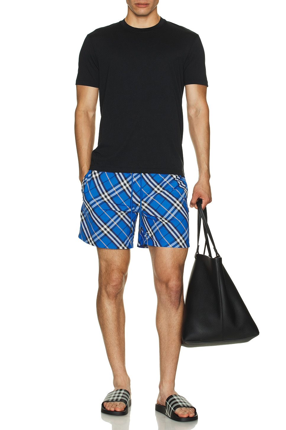 Check Swim Shorts - 5