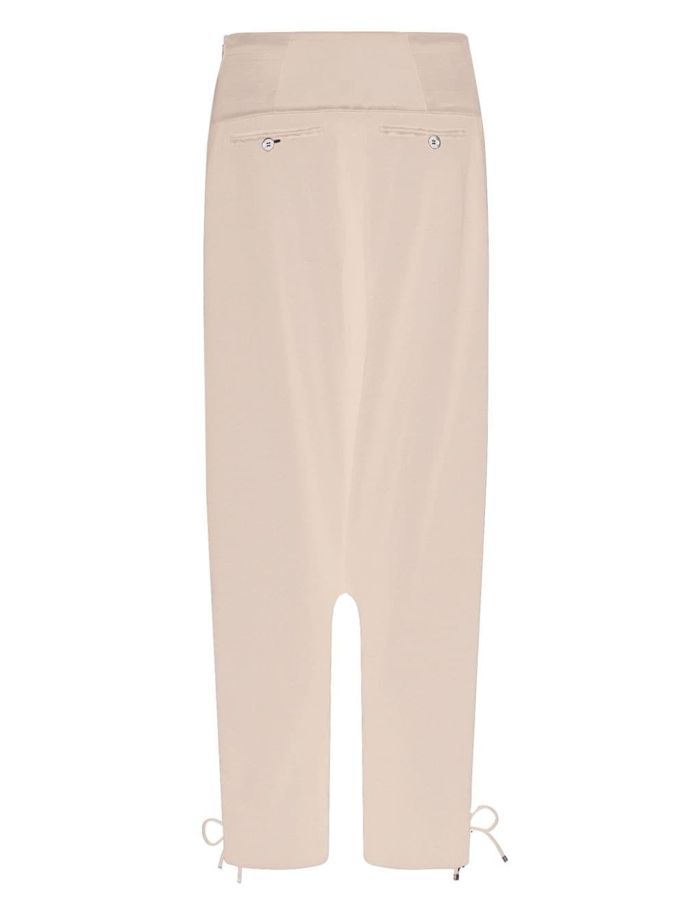 drop-crotch trousers - 5