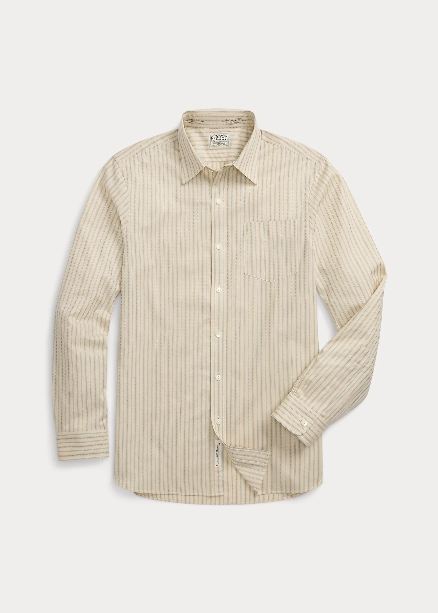 Slim Fit Striped Dobby Shirt - 6
