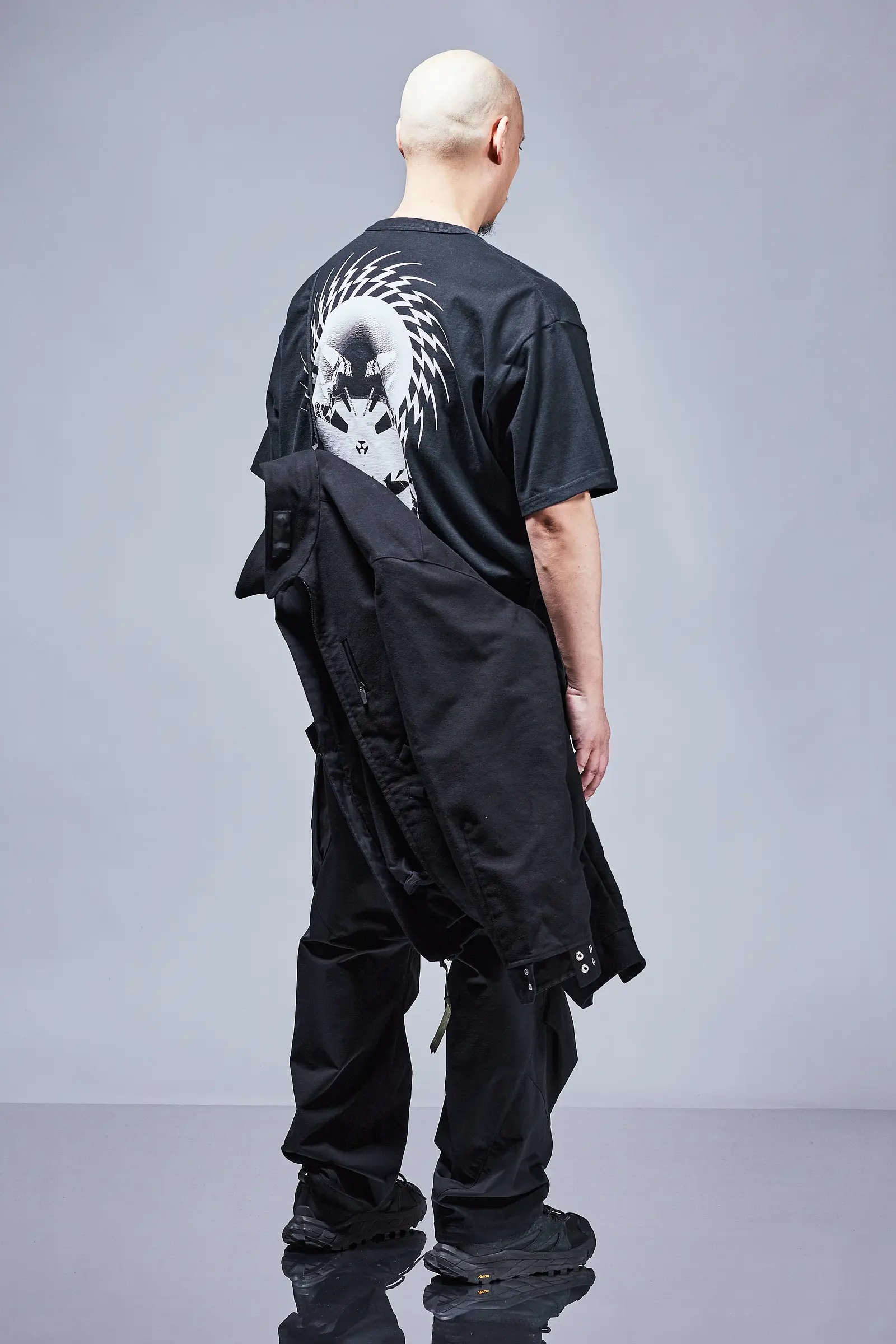 J121-KI Cotton Moleskin Jacket Black - 31
