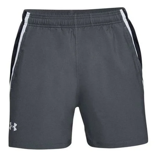Under Armour Launch SW 5 inch Shorts 'Dark Grey' 1326571-012 - 1