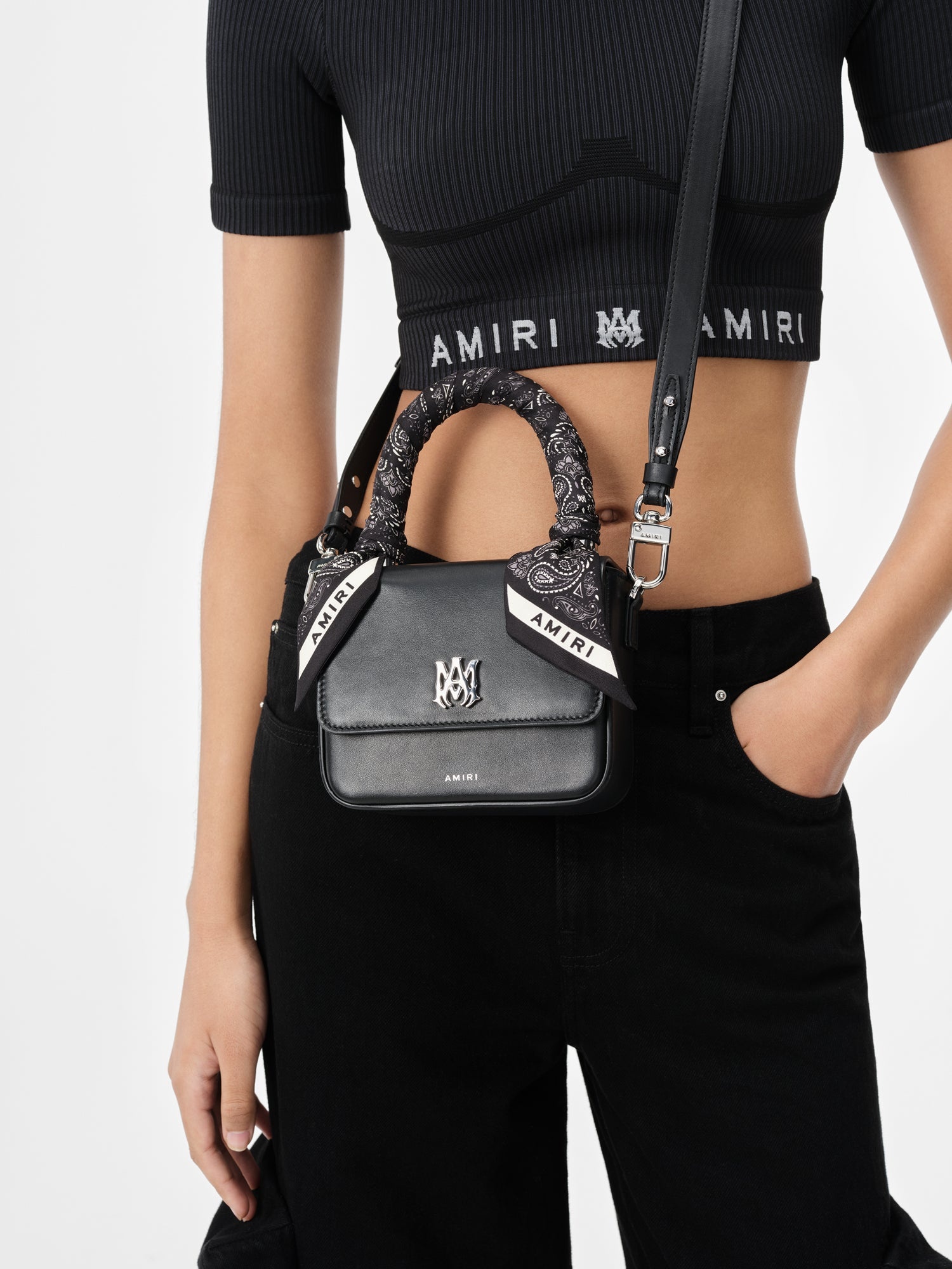 【AMIRI】マイクロ MA ハンドバッグ AMIRI MICRO MA BAG | REVERSIBLE