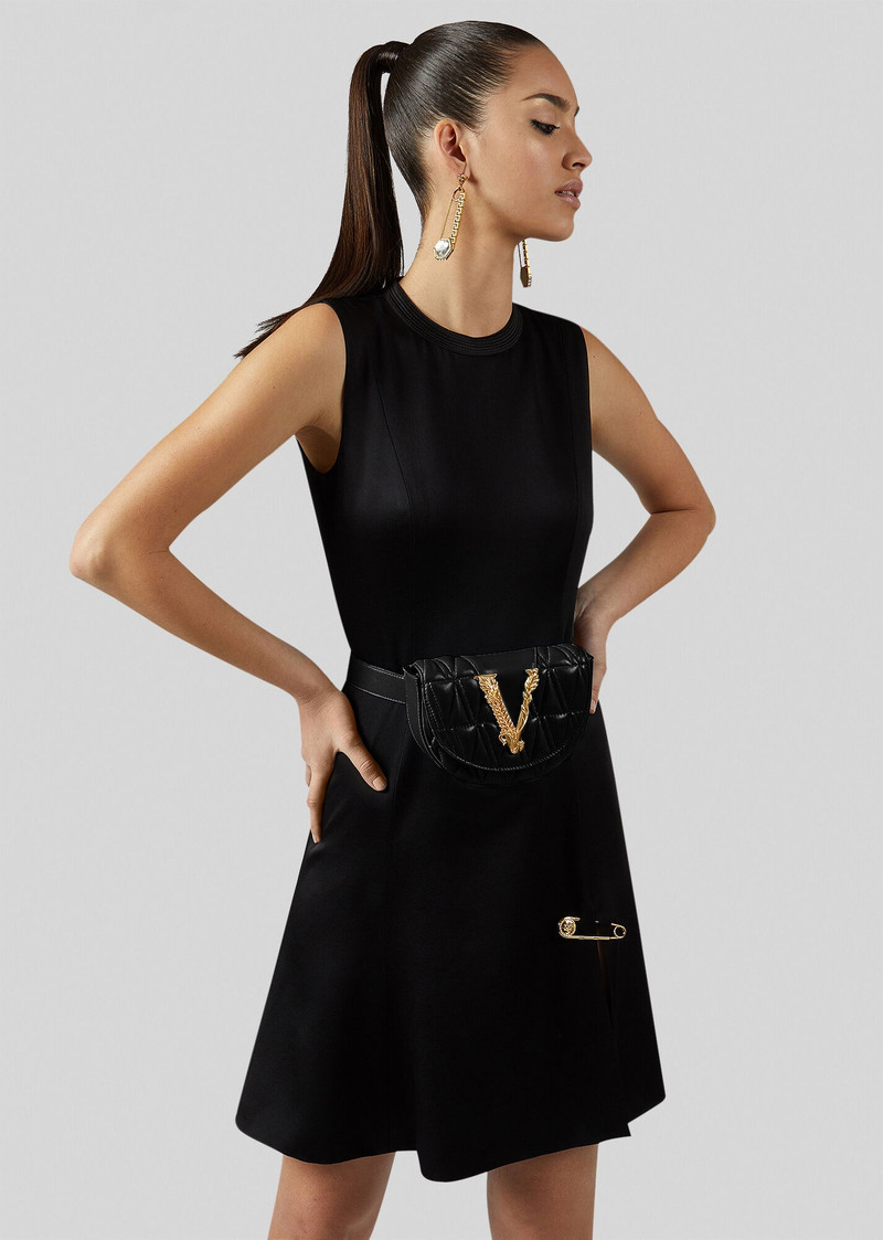 VERSACE Virtus Quilted Belt Bag outlook