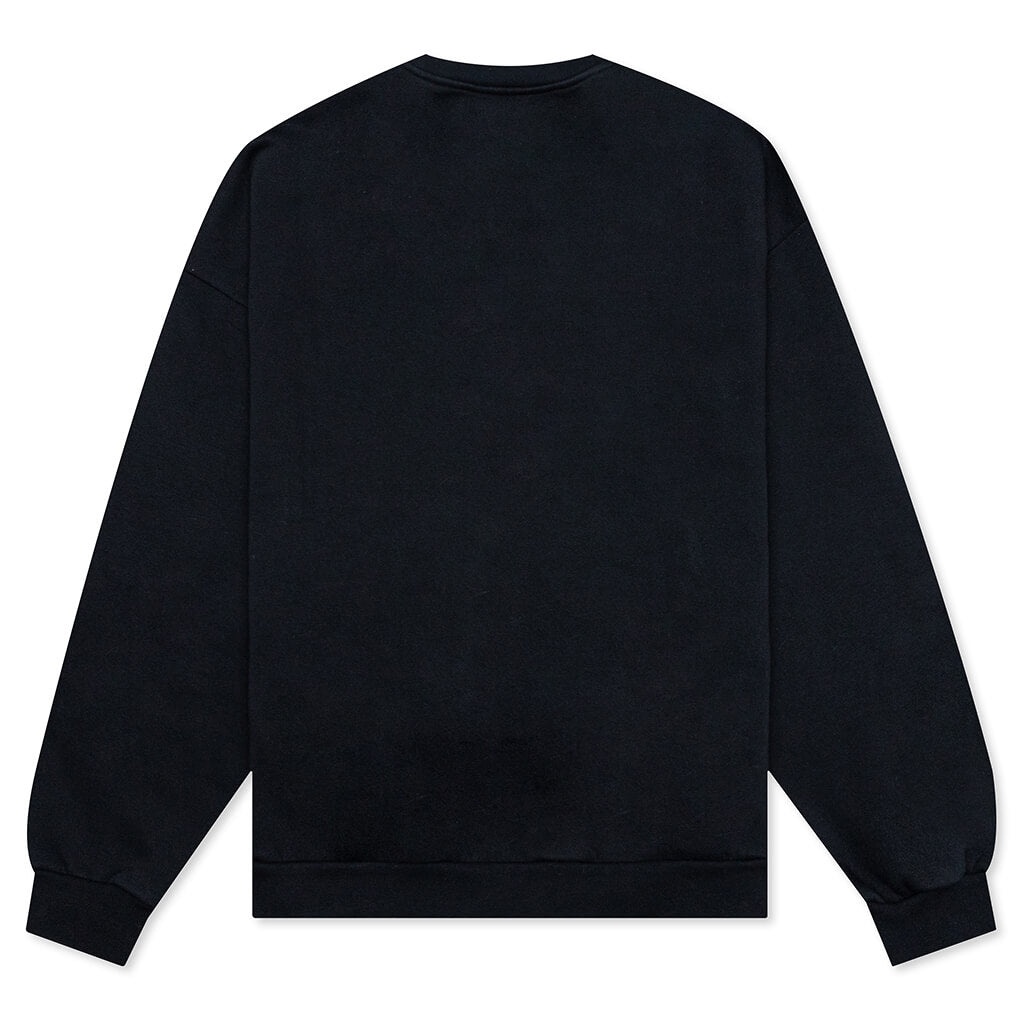 ACNE STUDIOS BRUSHED SWEATSHIRT - BLACK - 2