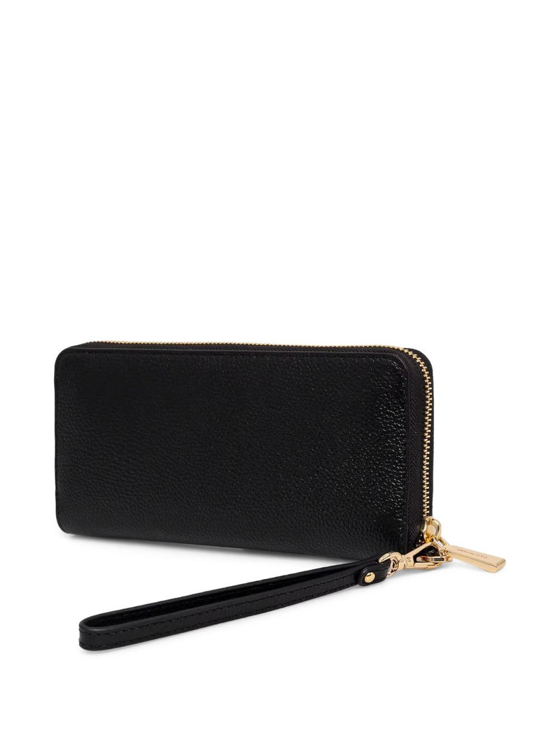 MICHAEL KORS pebbled leather zip-around wallet outlook