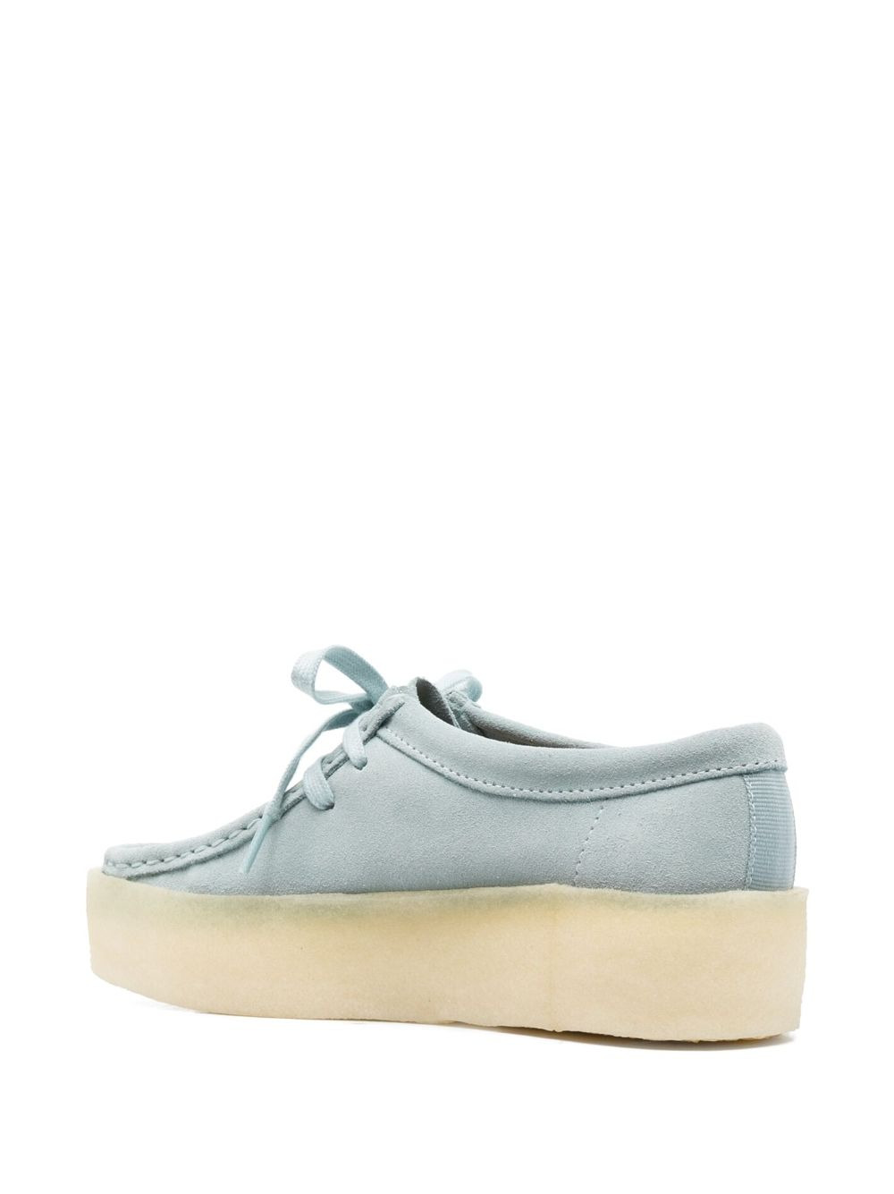 seam-detail suede loafers - 3