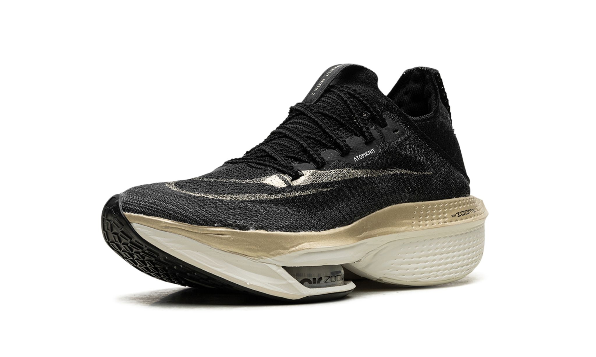 Air Zoom Alphafly Next% 2 Wmns "Black Gold White" - 4