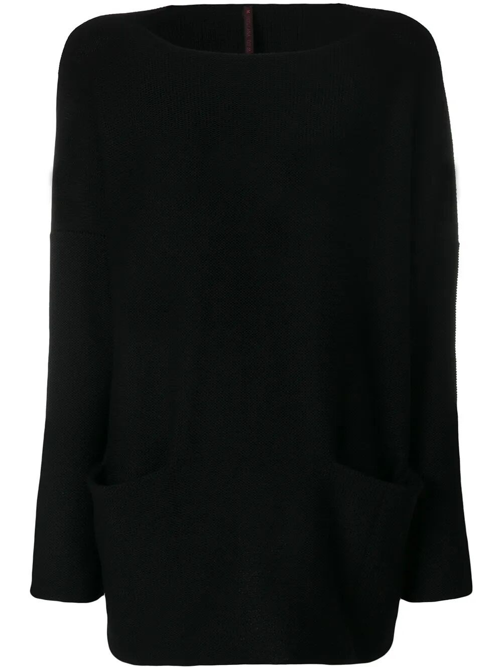 The Boatneck Sweater With Pockets is a refined piece from Daniela Gregis, crafted for the discerning - 1