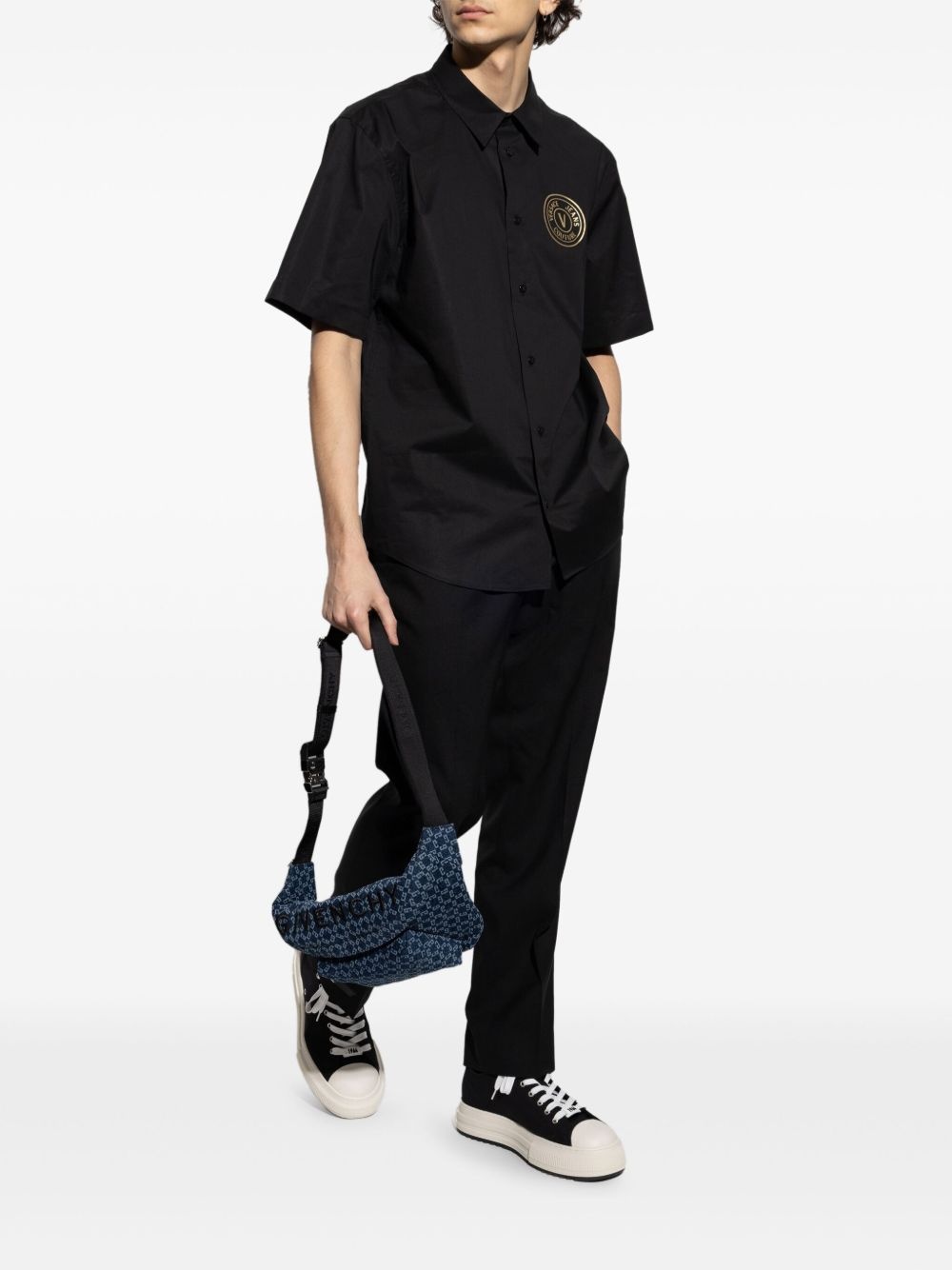 V-Emblem polo shirt - 2