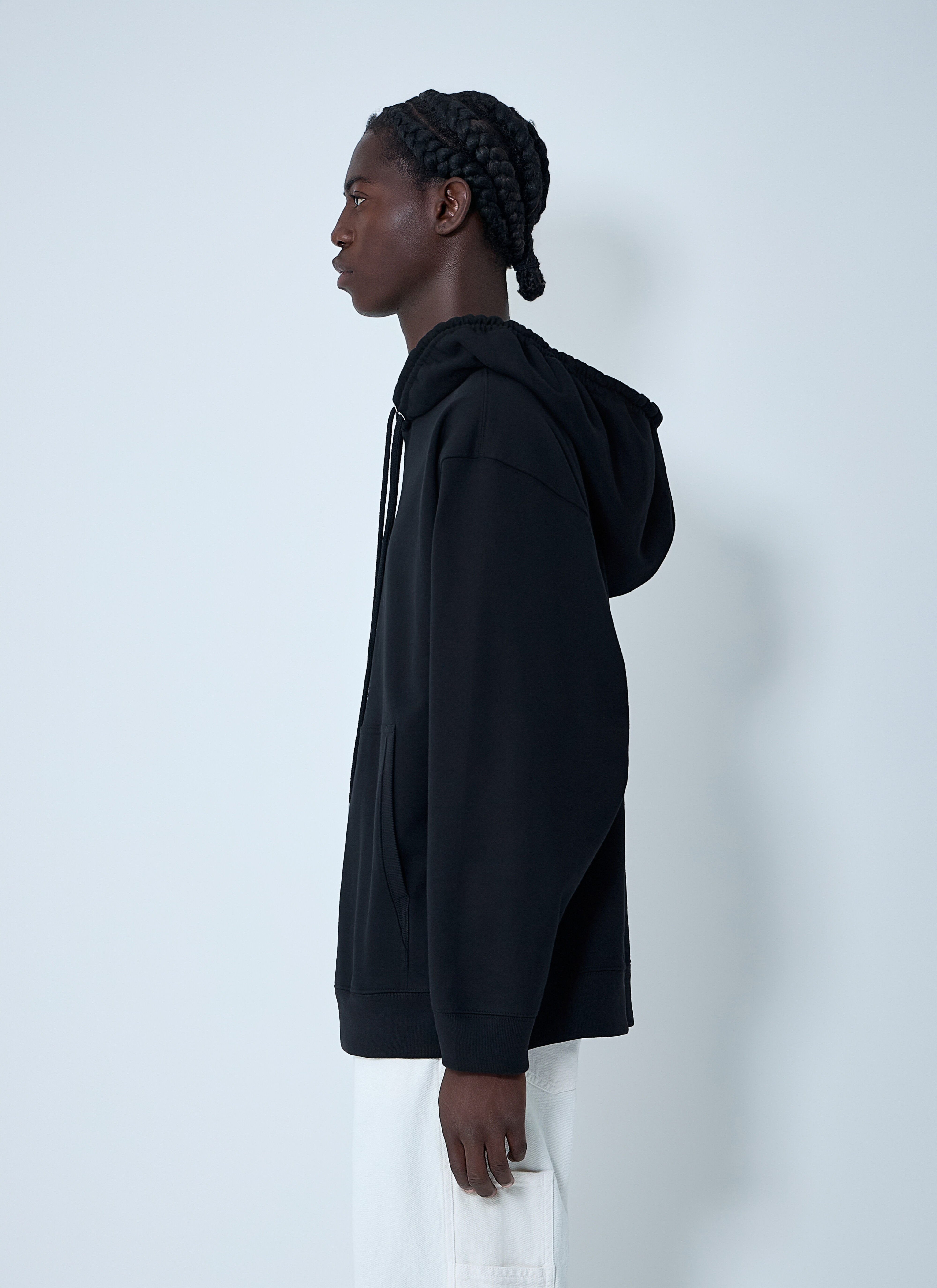 Cotton Hooded Sweatshirt - 3
