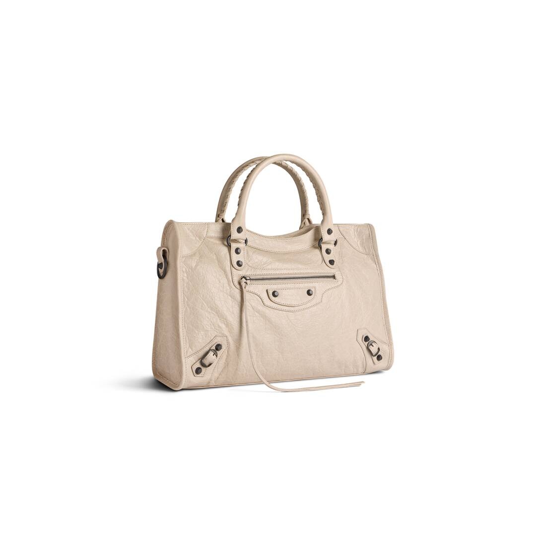 Women's Le City Medium Bag in Light Beige - 4