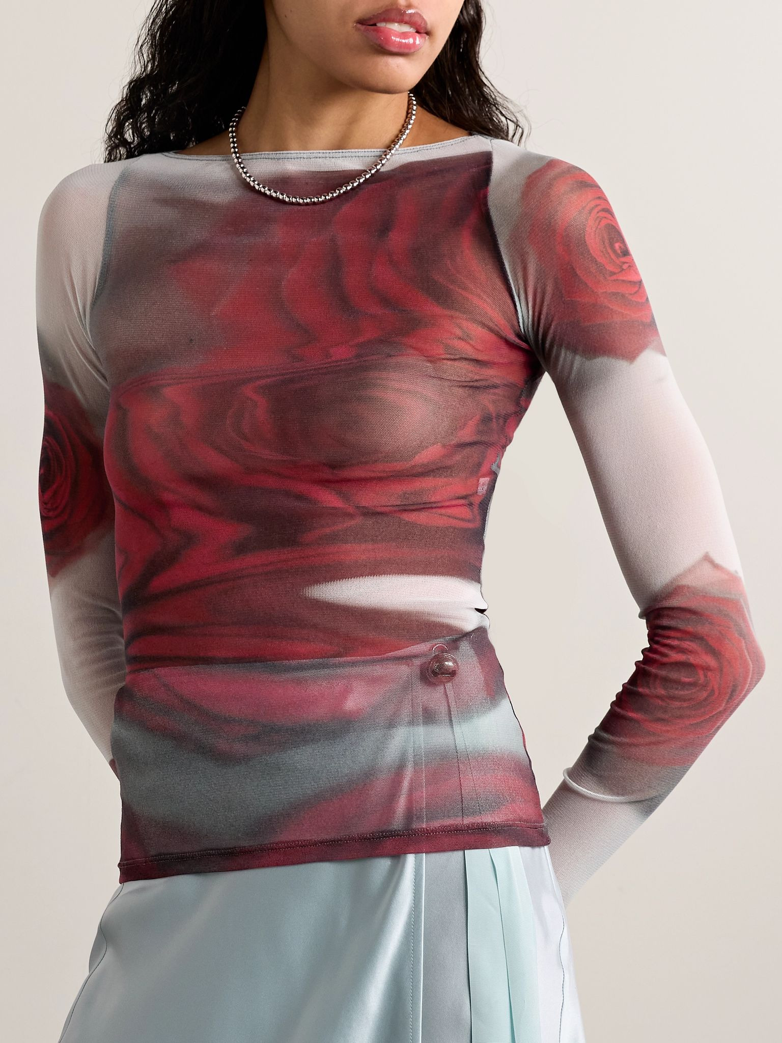 Printed mesh top Multi - 3