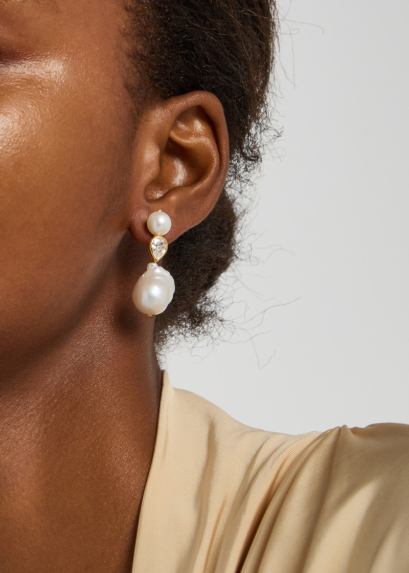 Completedworks Completedworks Pulp 14kt Gold-plated Drop Earrings outlook