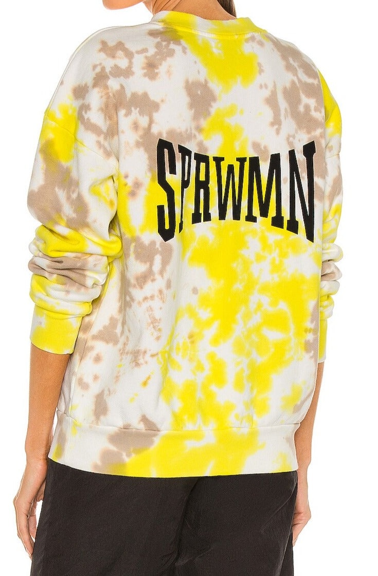 CREWNECK SWEATSHIRT LOGO LEMONADE TIE DYE - 2