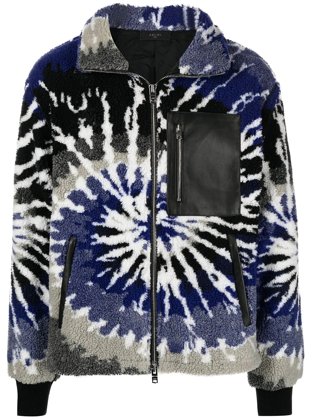 tie-dye pattern jacket - 1