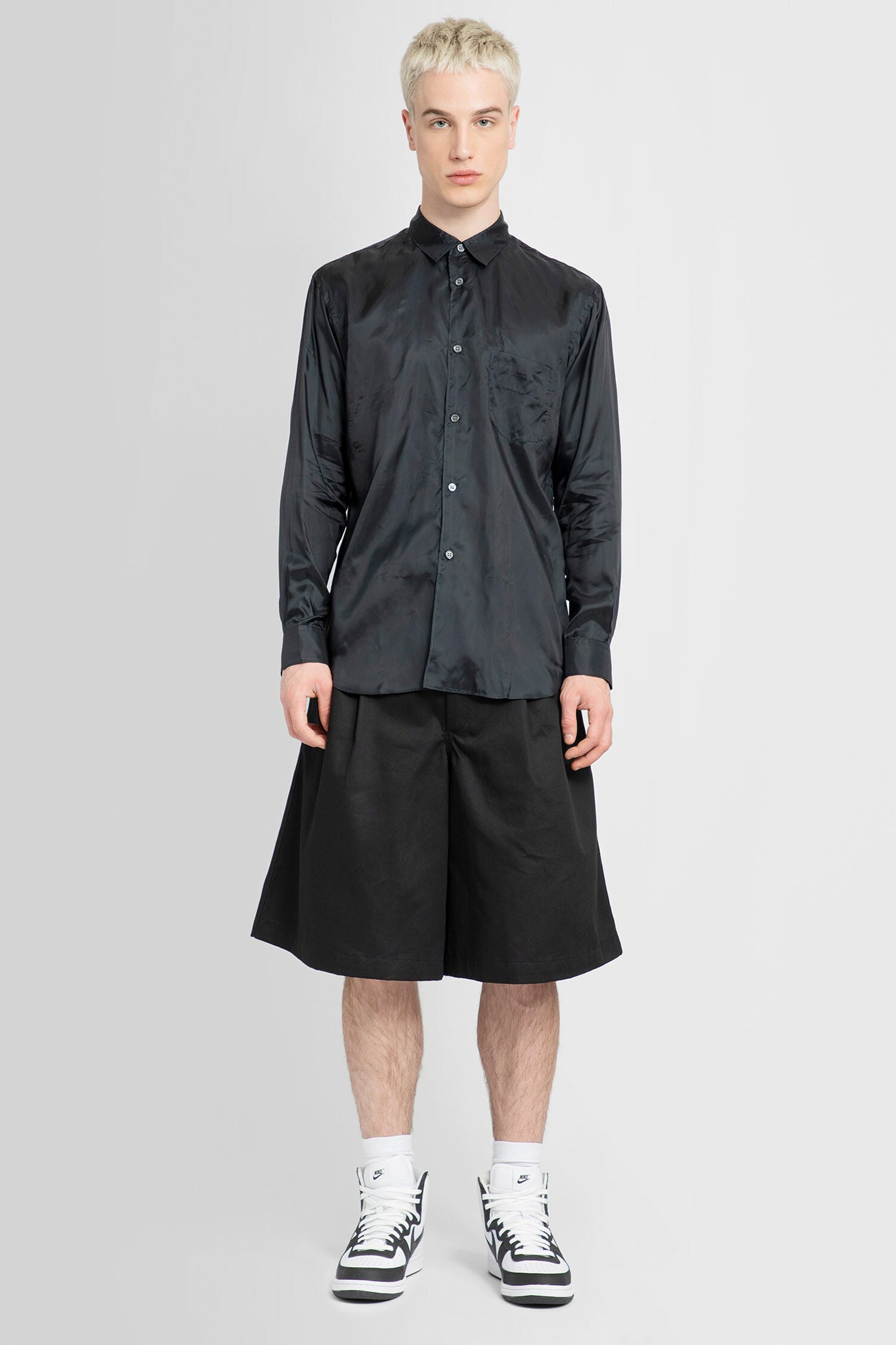 COMME DES GARCONS SHIRT MAN BLACK SHIRTS - 4